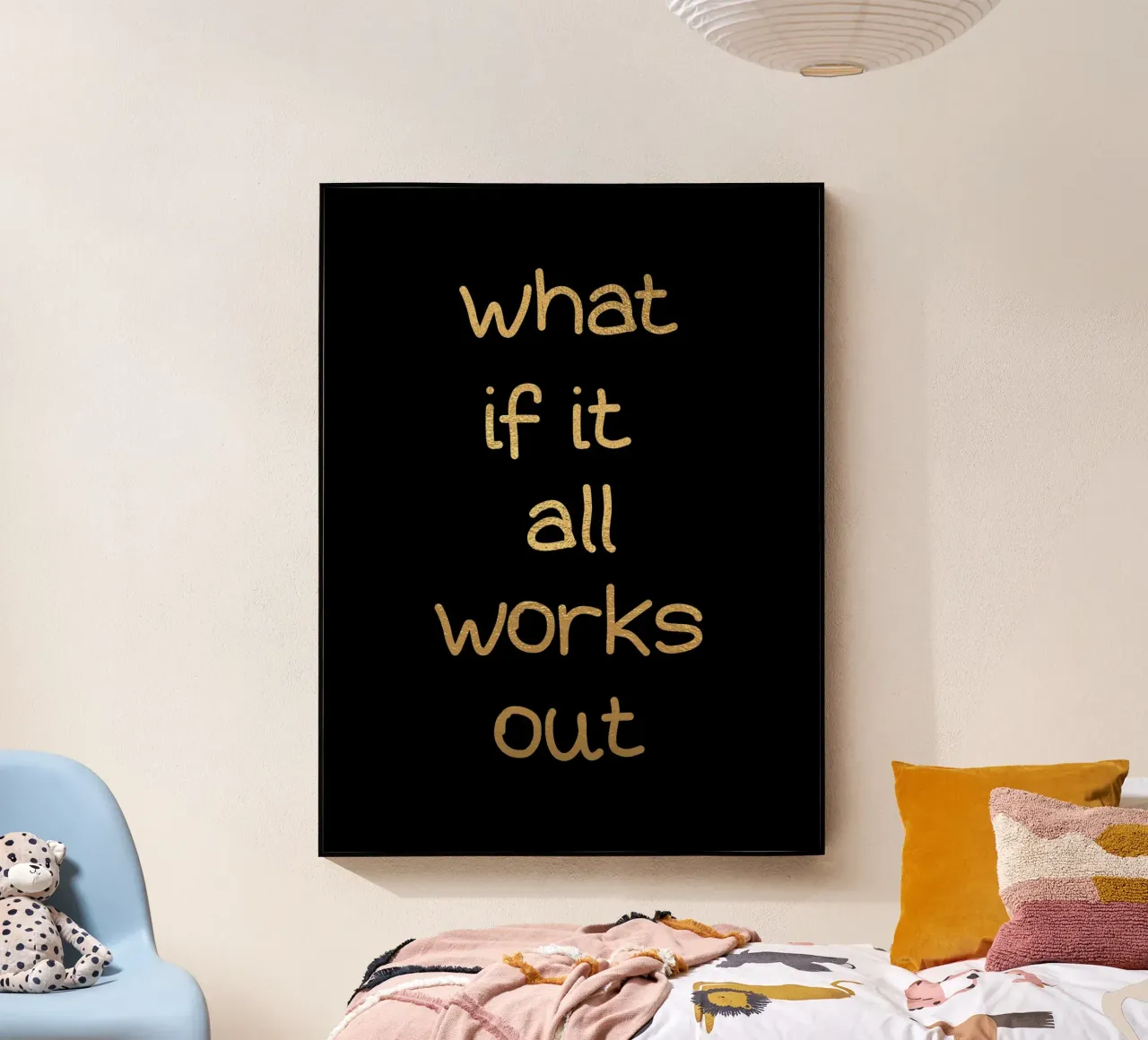 What if it all works out metacrilato de PinkCandyWalls