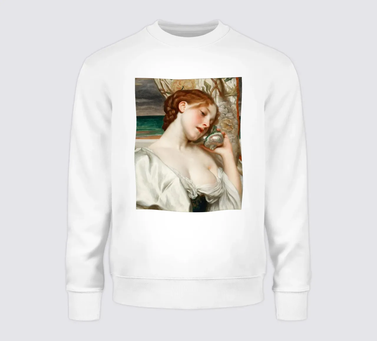 Echi del mare - Frederic Leighton felpa da Classic Art Prints