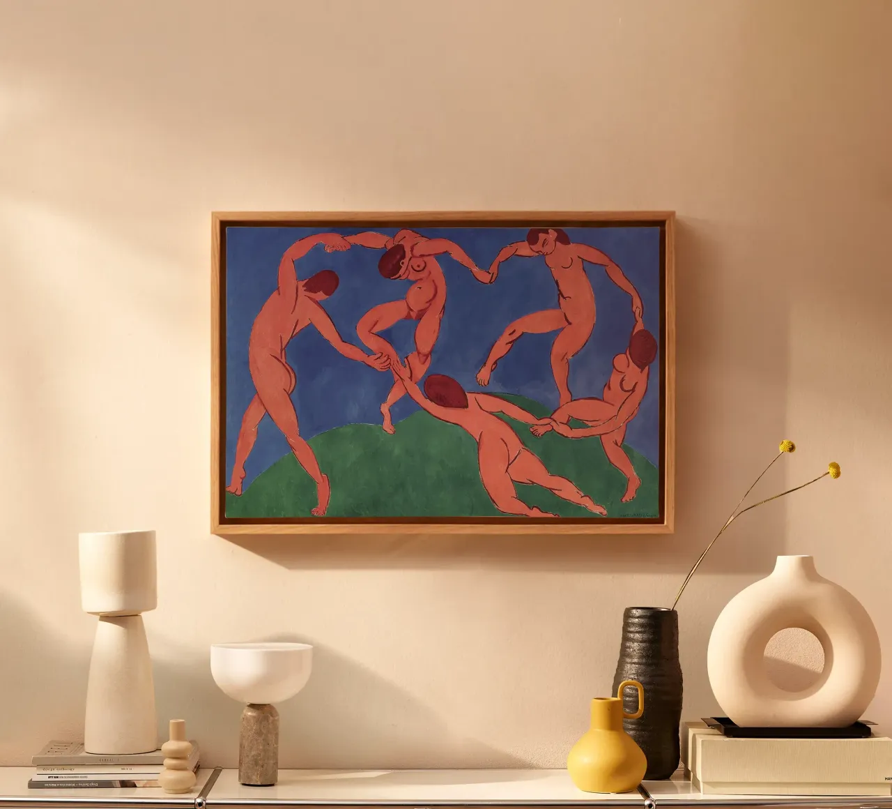 Dance - Henri Matisse canvas met Baklijst van apoloprints