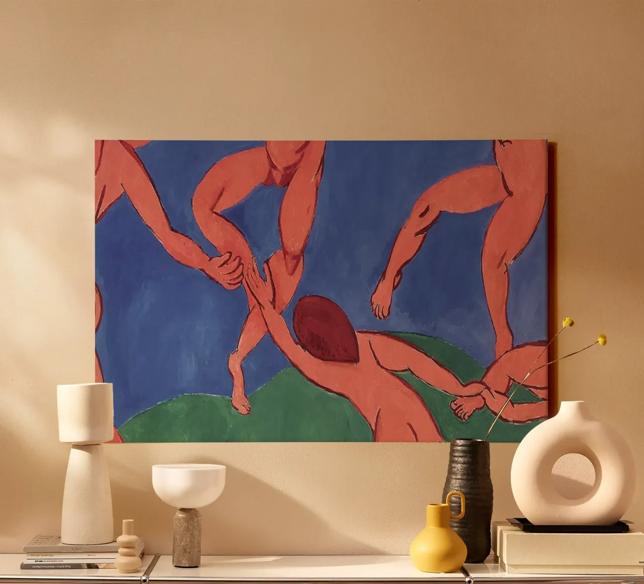Dance - Henri Matisse canvas met Baklijst van apoloprints