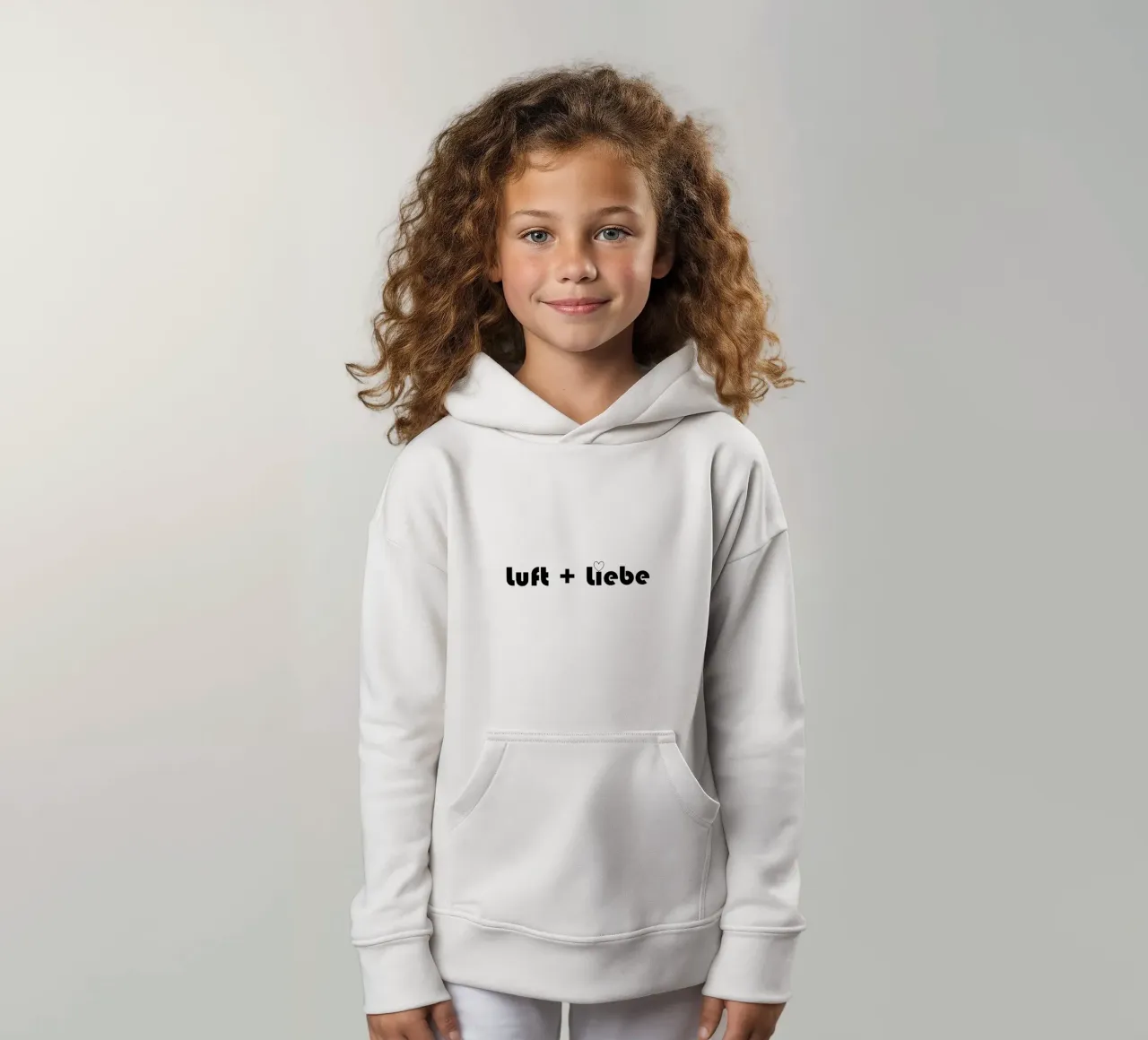 Luft + Liebe felpa bambino con cappuccio da Frida + frei