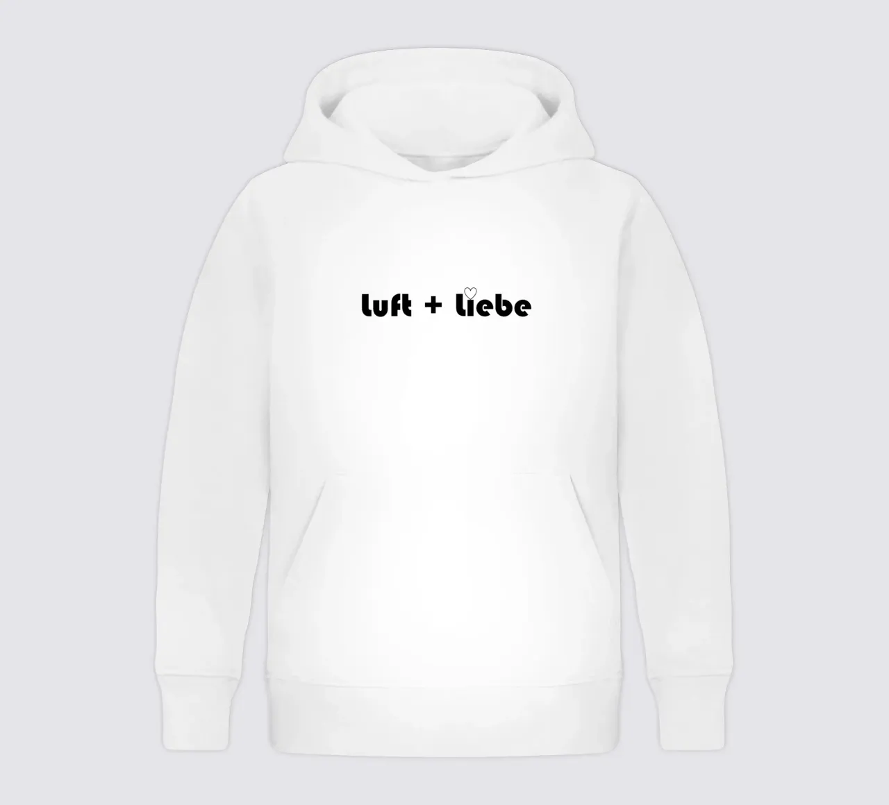 Luft + Liebe felpa bambino con cappuccio da Frida + frei
