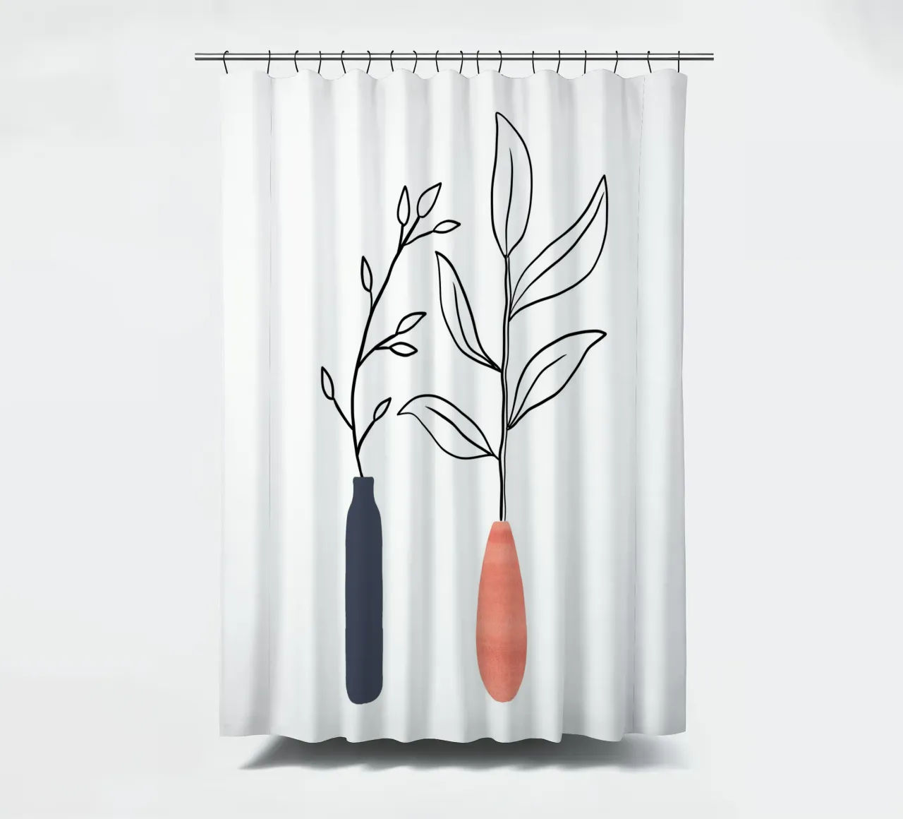 Vase 2 - Linienzeichnung tenda da doccia da BAINAI