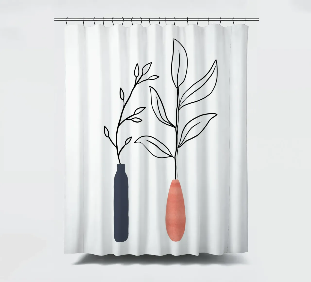 Vase 2 - Linienzeichnung tenda da doccia da BAINAI