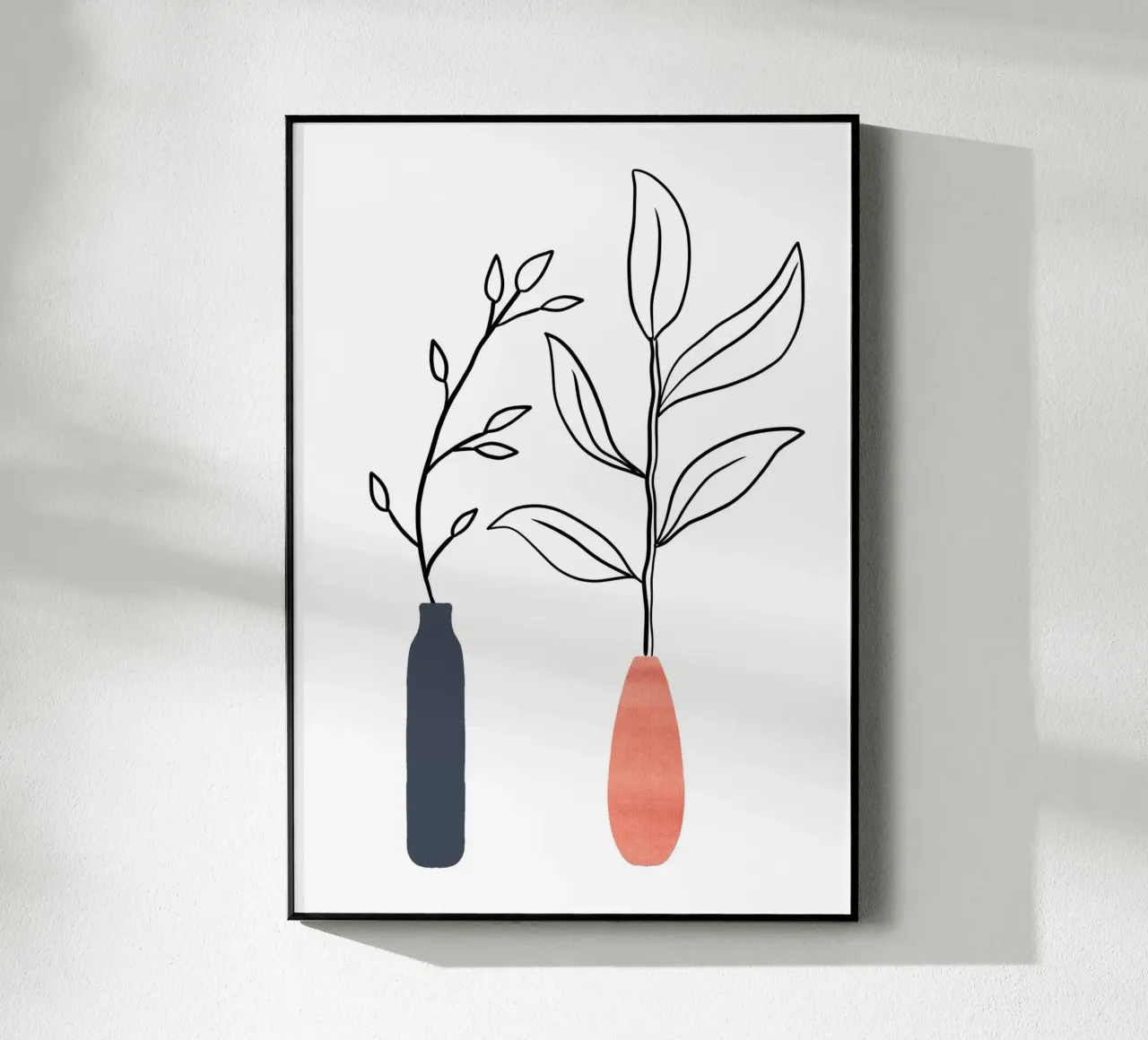 Vase 2 - Linienzeichnung plexiglass da BAINAI