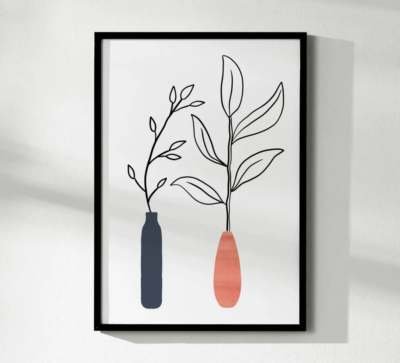 Vase 2 - Linienzeichnung carta hahnemühle da BAINAI