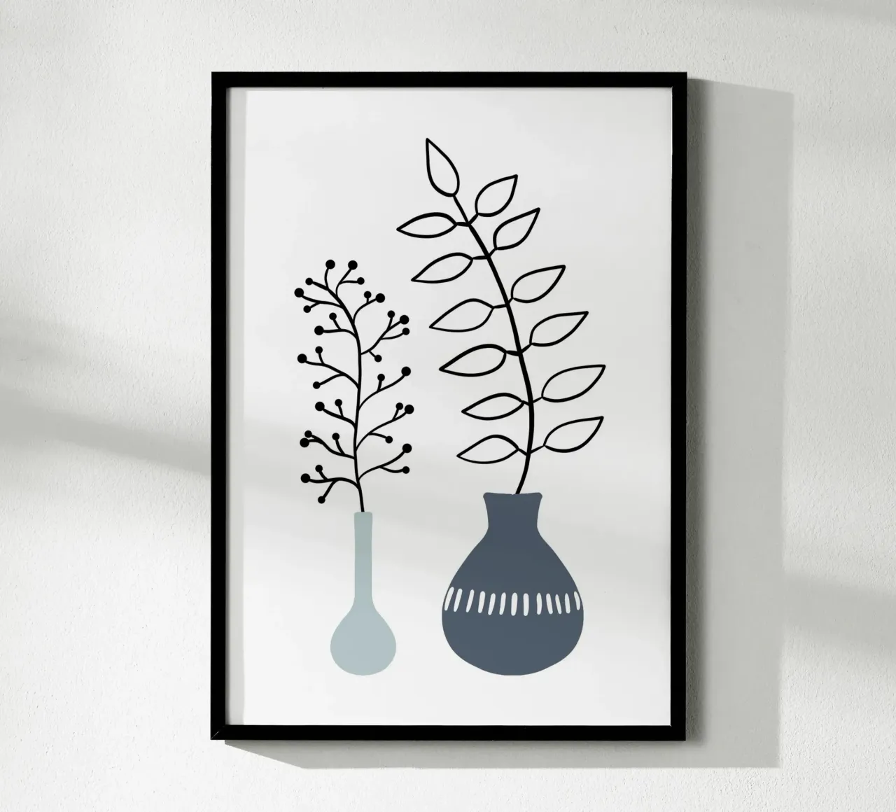 Vase 3 Linienzeichnung carta hahnemühle da BAINAI