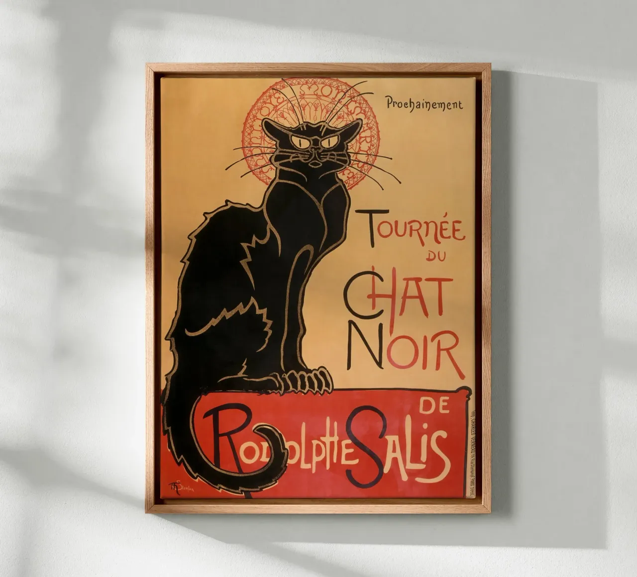 Tournee du Chat Noir 1896 tela da apoloprints