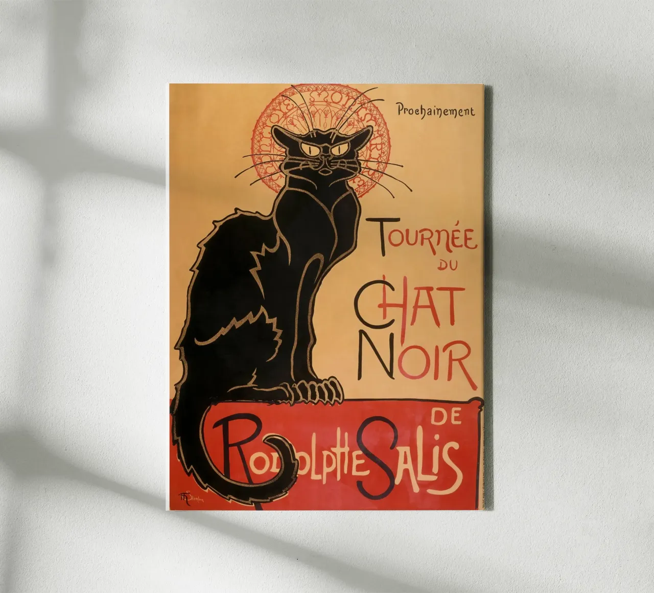 Tournee du Chat Noir 1896 tela da apoloprints