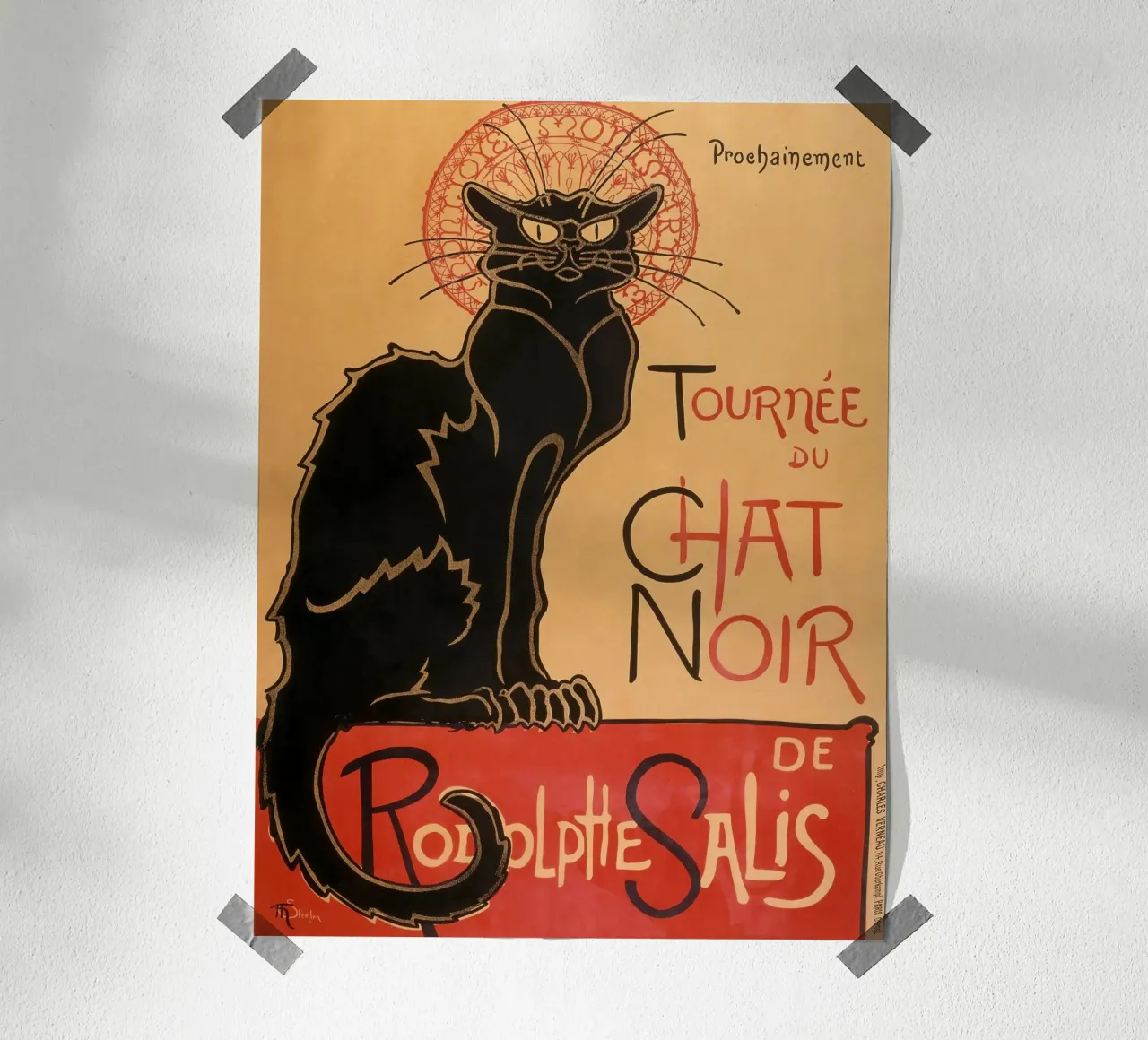 Tournee du Chat Noir 1896 poster da apoloprints