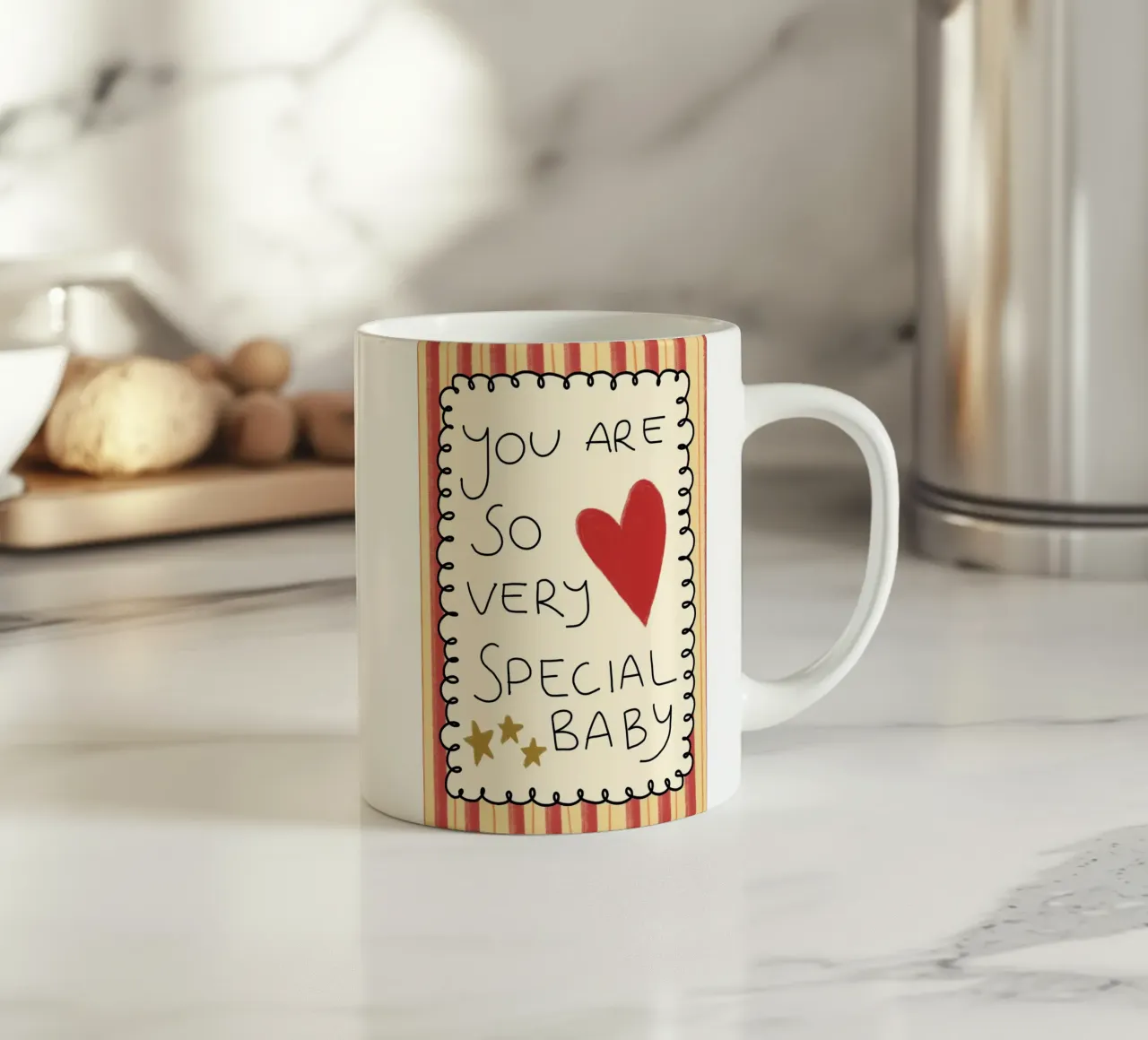 Poster "Sei un bambino davvero speciale tazza in ceramica da vintagepod