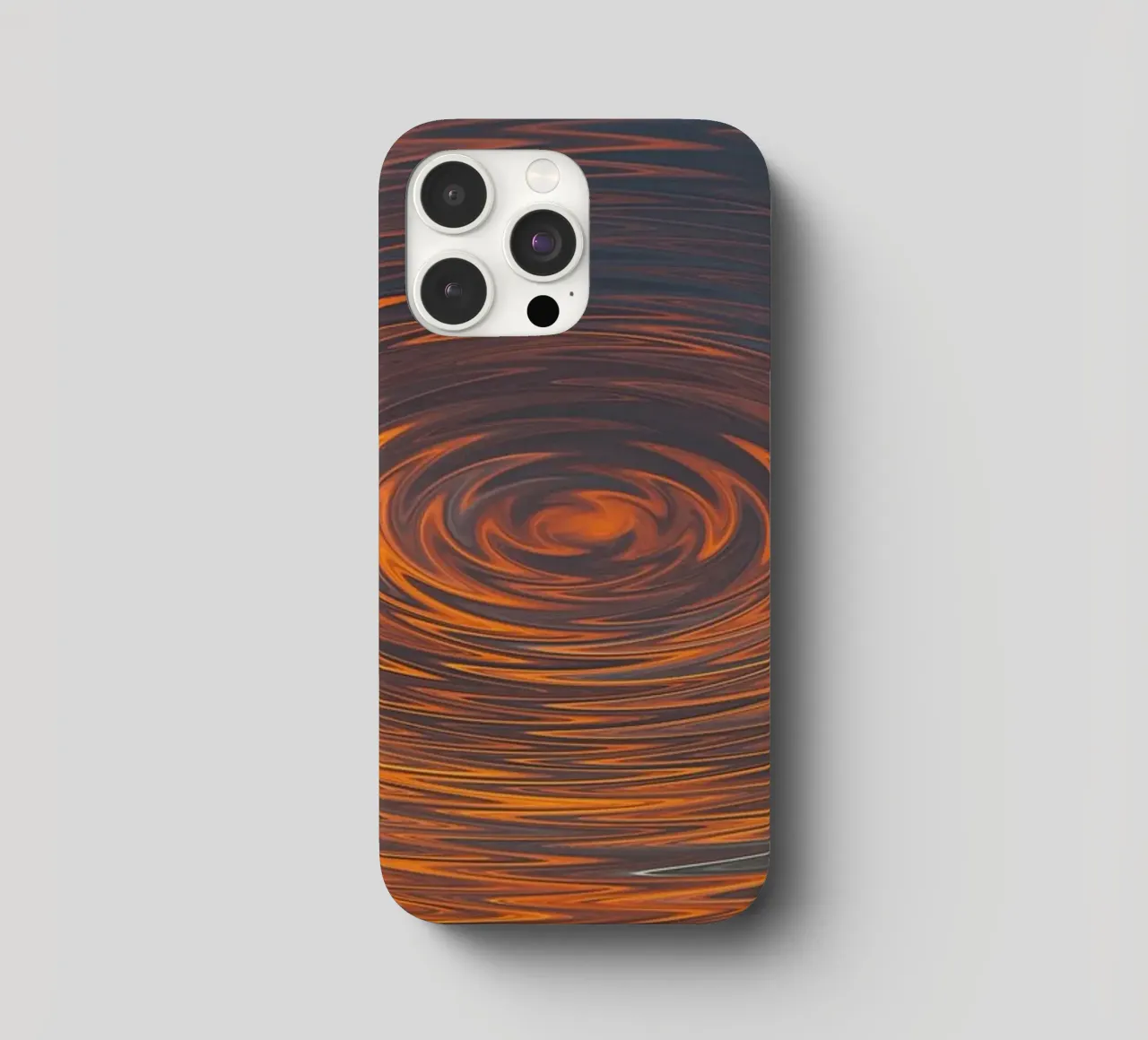 Abstract Circular Sunrise ā Zig-Zag Patterns in Dynamic Hues iphone case by jay