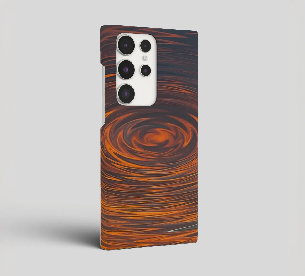 Abstract Circular Sunrise – Zig-Zag Patterns in Dynamic Hues samsung phone case by jay