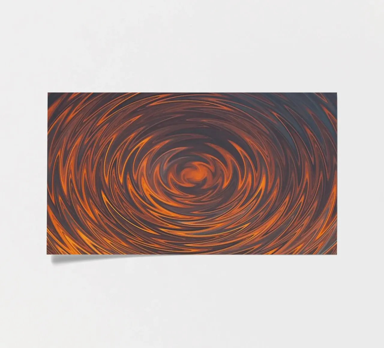 Abstract Circular Sunrise ā Zig-Zag Patterns in Dynamic Hues sticker sheet by jay