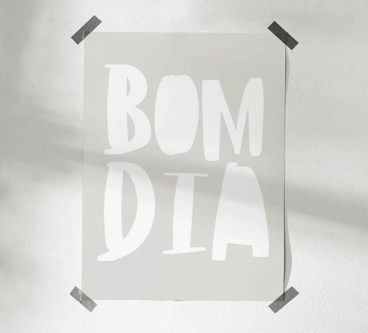 Buongiorno poster da PurePeachStudio