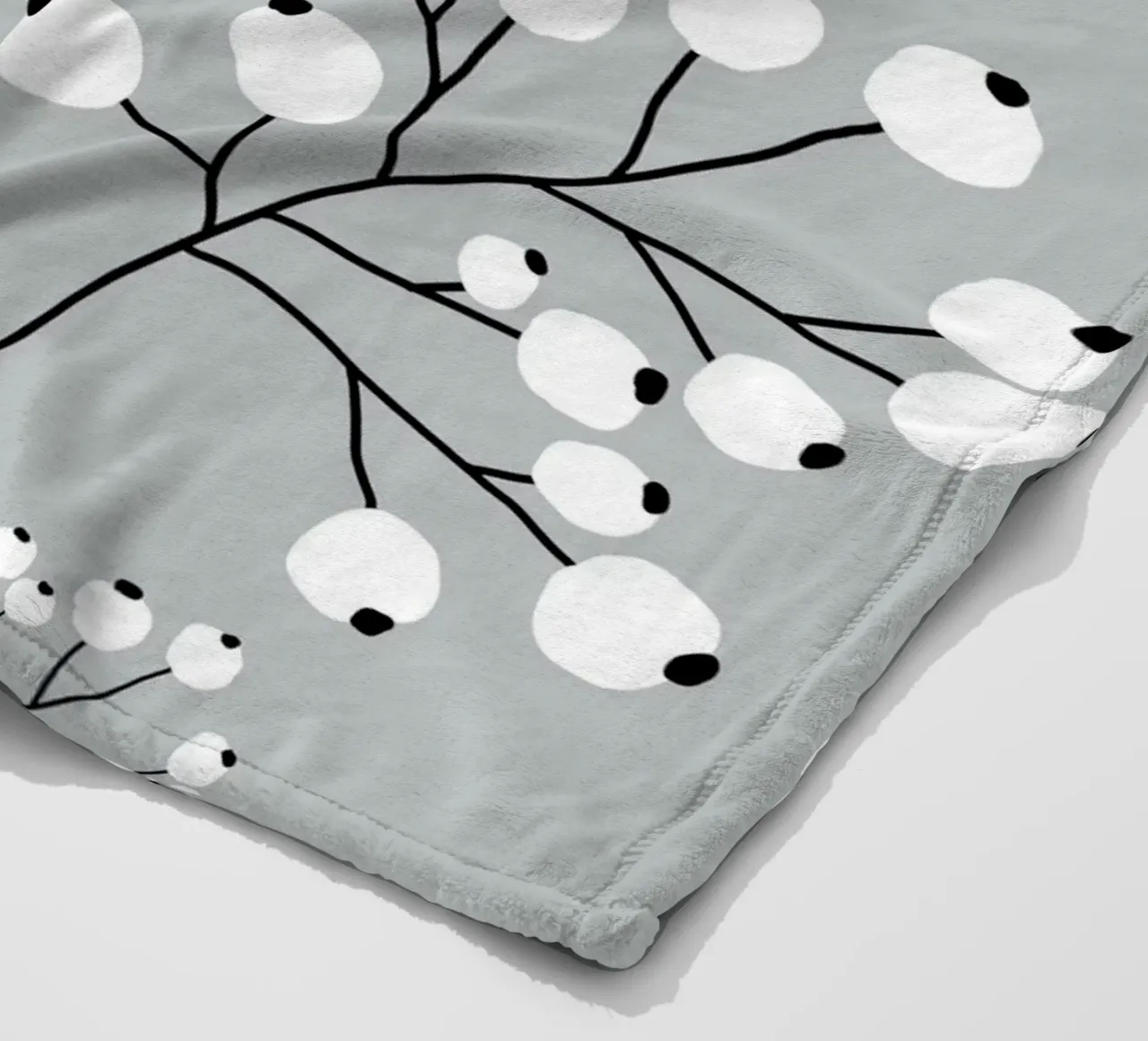 Twig bloom coperta in pile da BAINAI