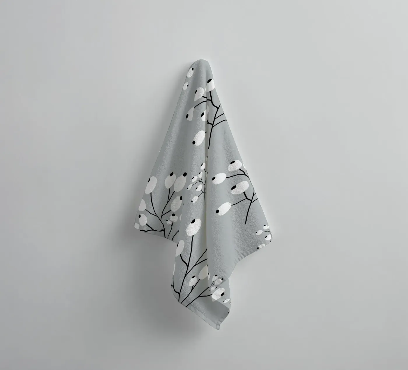 Twig bloom badhanddoek van BAINAI