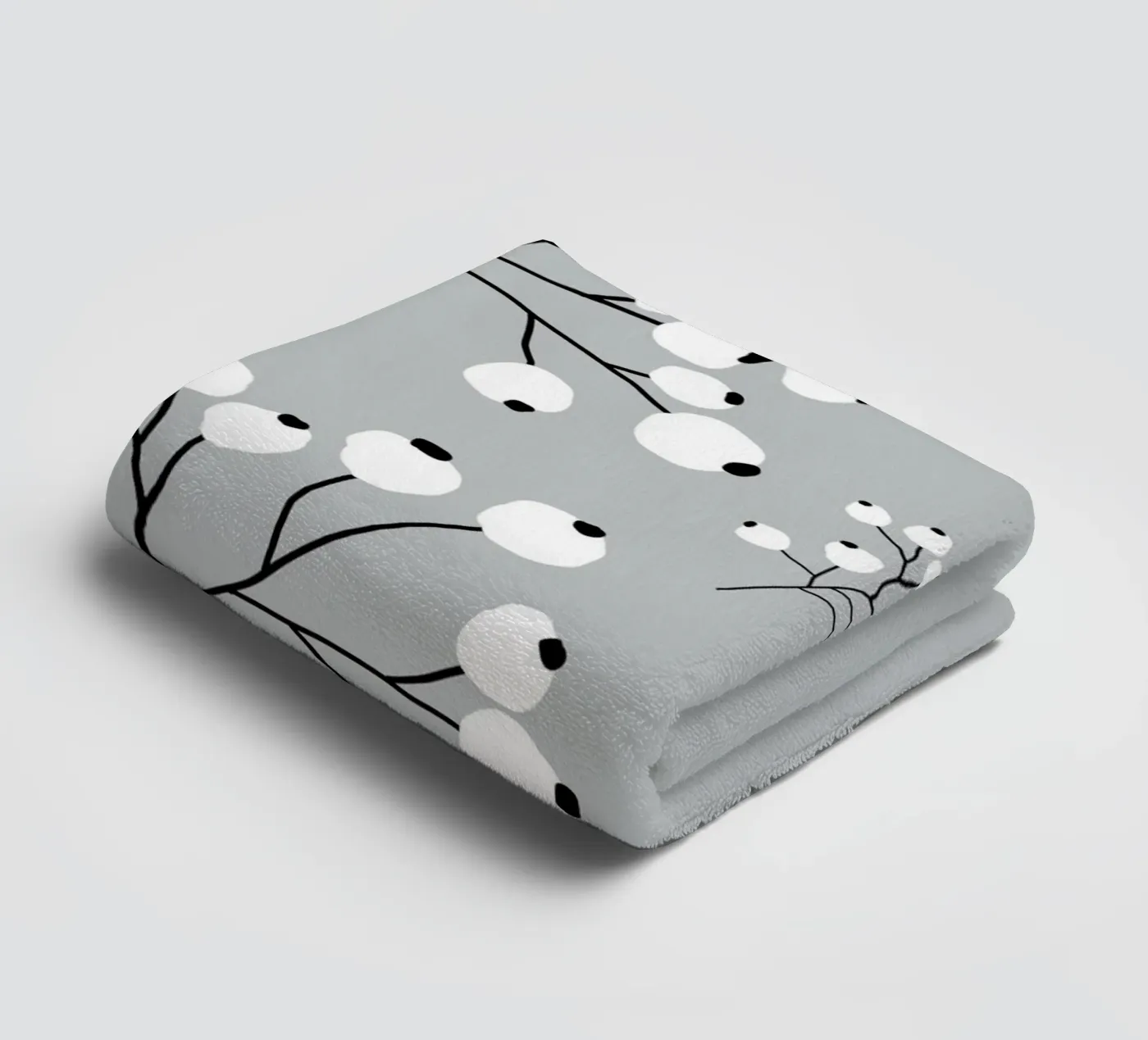 Twig bloom badhanddoek van BAINAI