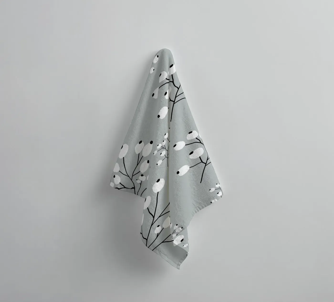 Twig bloom badhanddoek van BAINAI