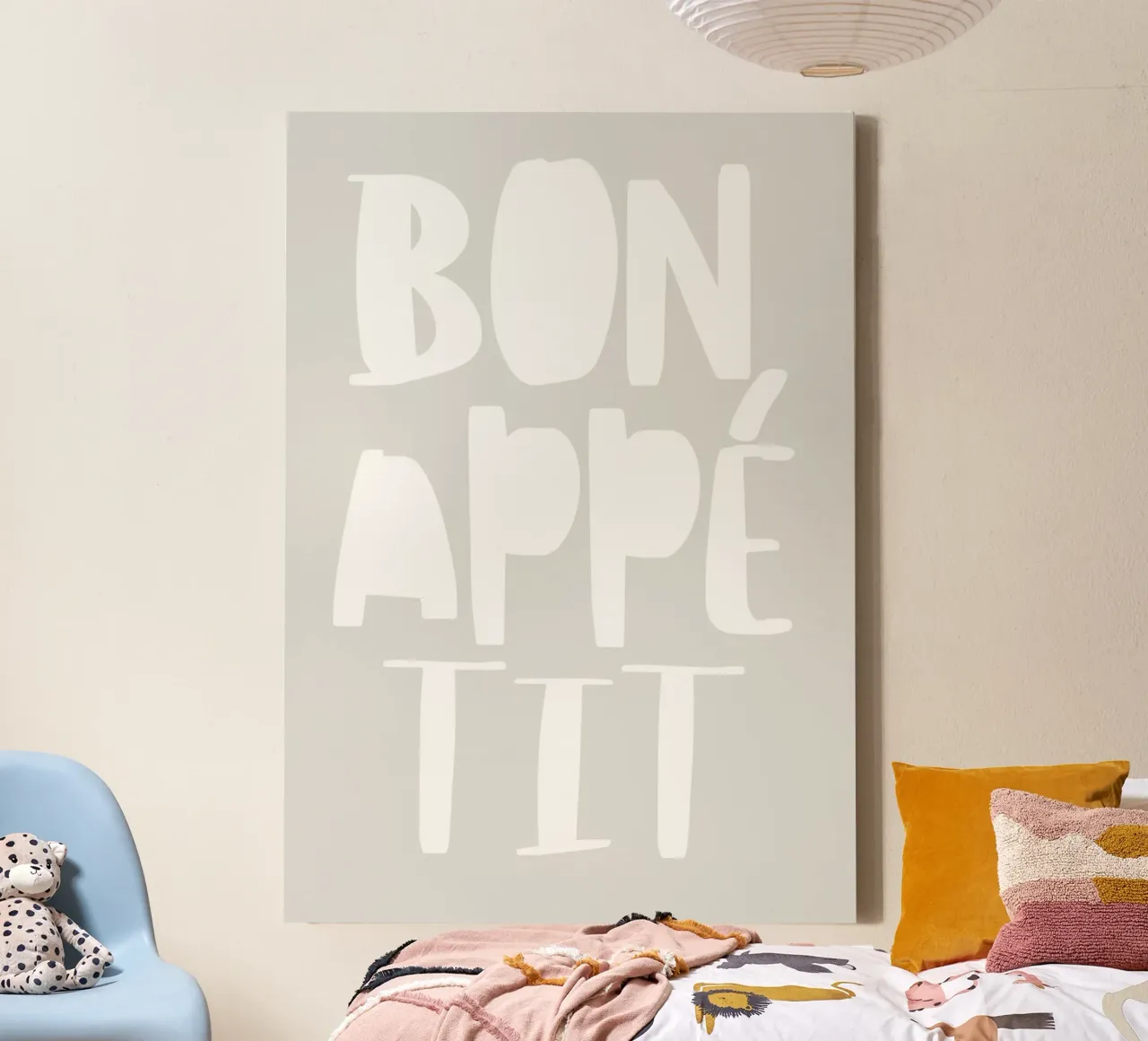 Eat Cool canvas with Floater frame by PurePeachStudio
