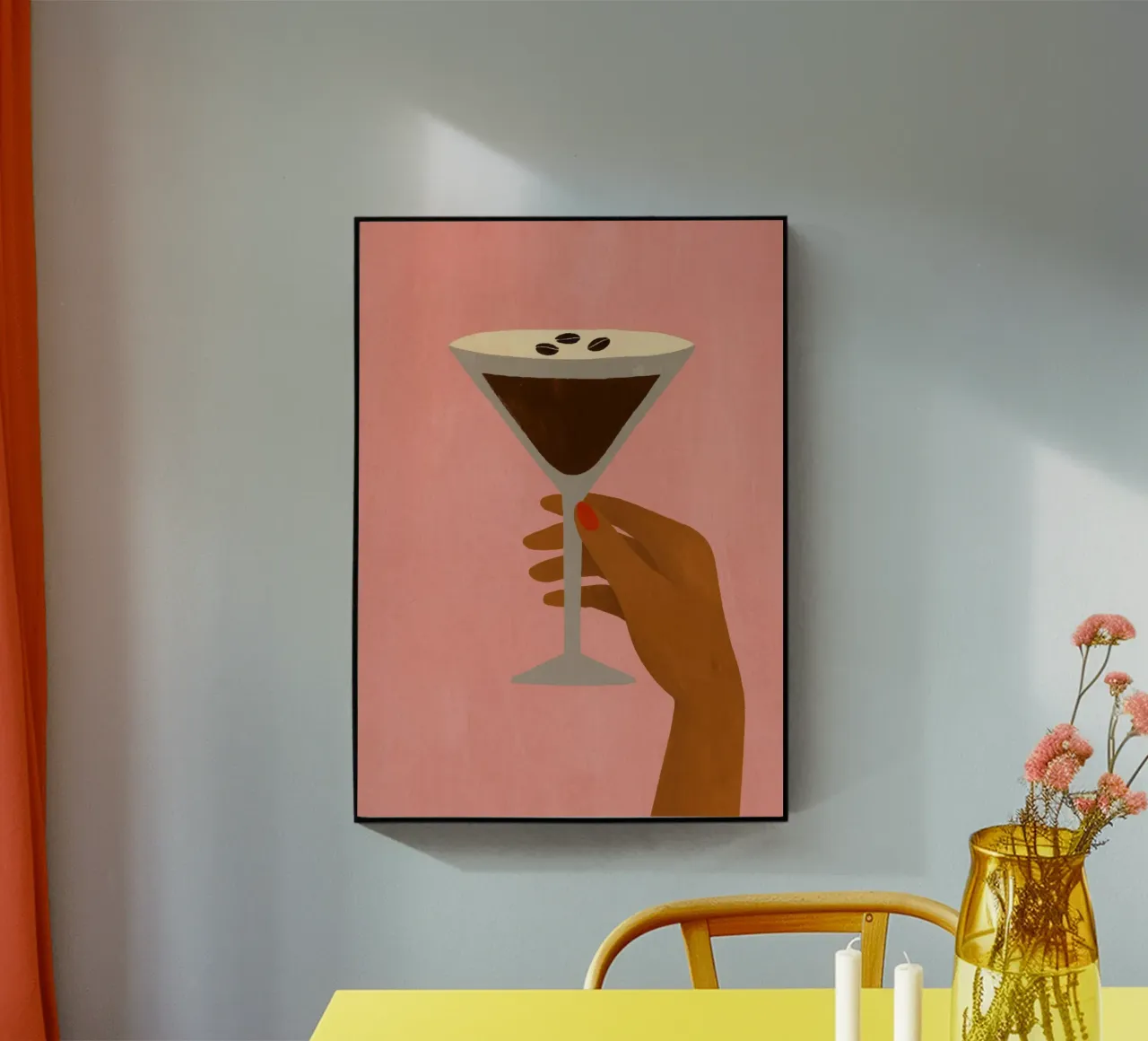 Martini Espresso Vibes plexiglass da PurePeachStudio