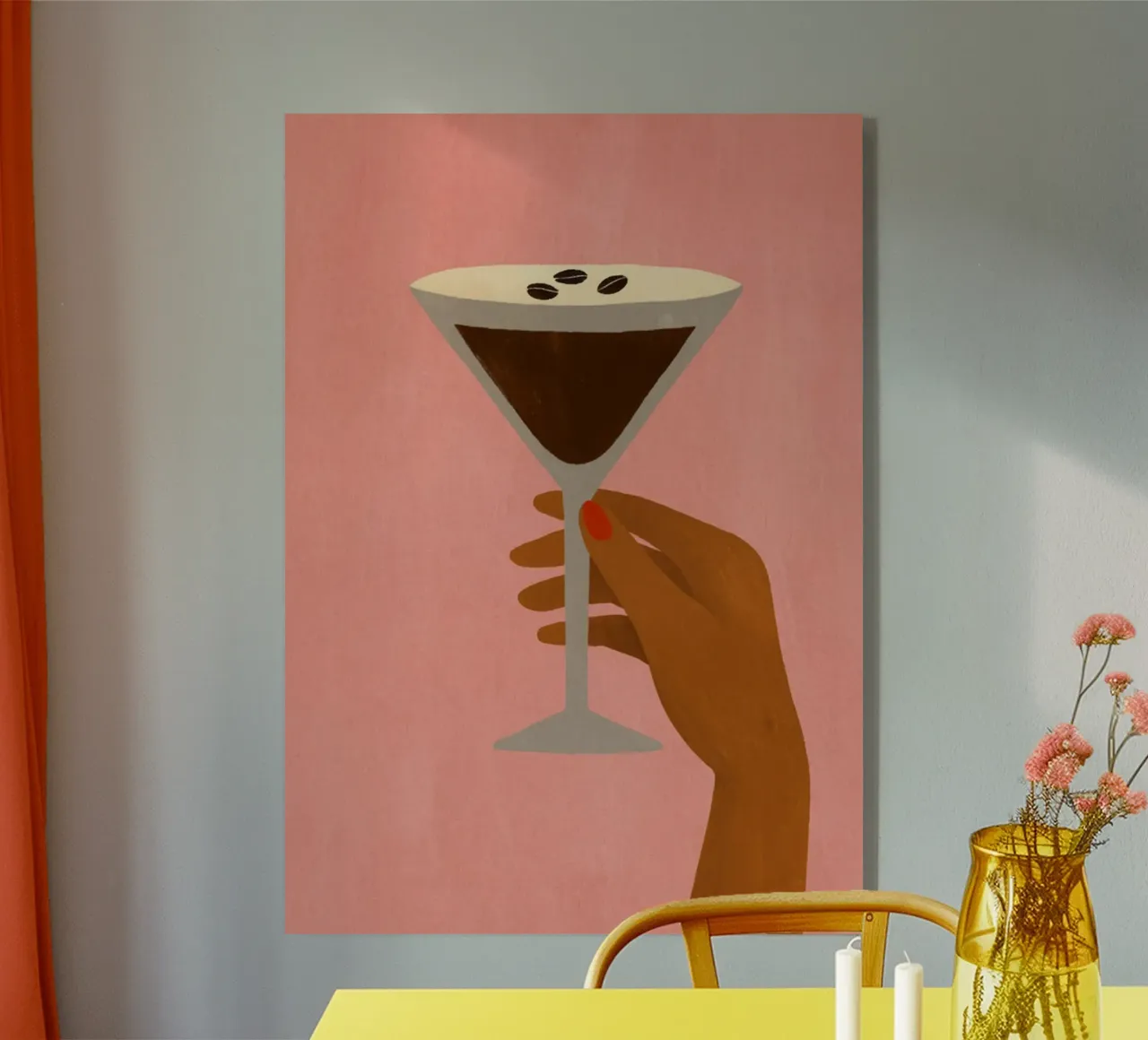 Martini Espresso Vibes plexiglass da PurePeachStudio