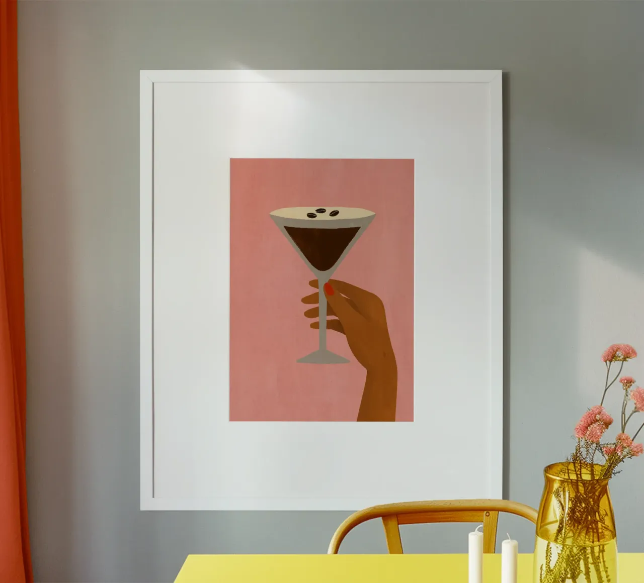 Martini Espresso Vibes poster da PurePeachStudio