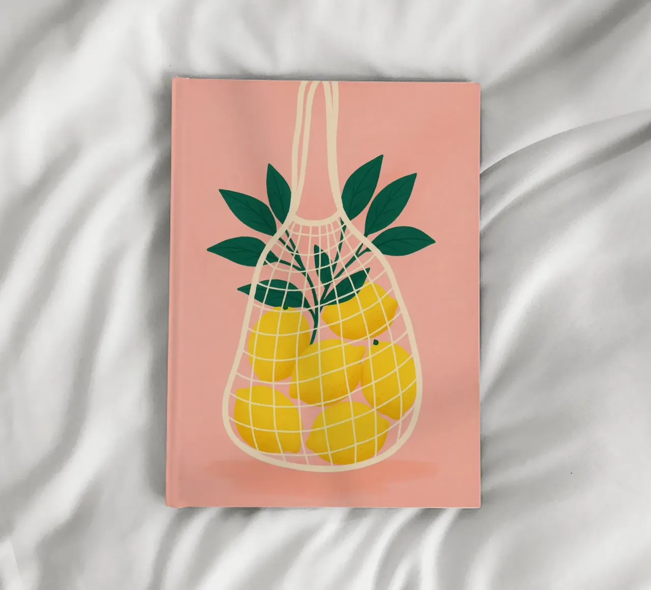 Lemon Net notebook by PurePeachStudio