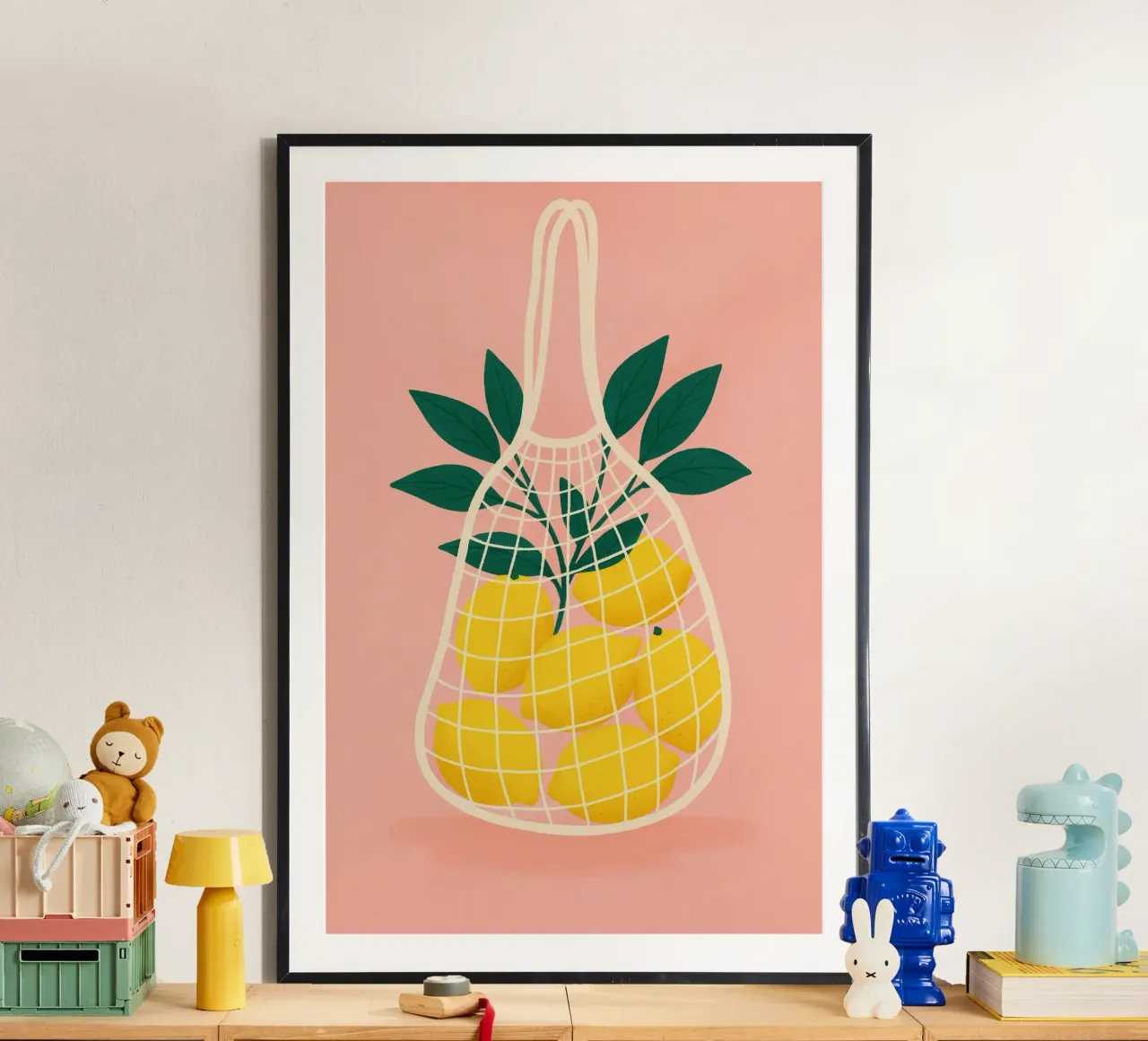 Rete di limoni poster da PurePeachStudio