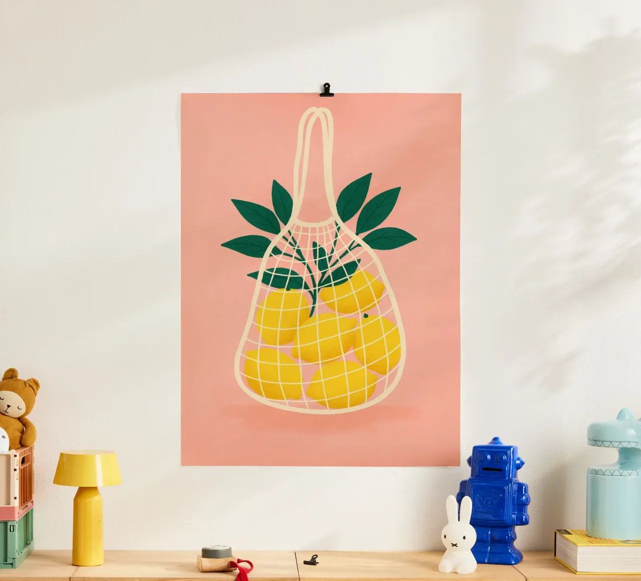 Rete di limoni poster da PurePeachStudio
