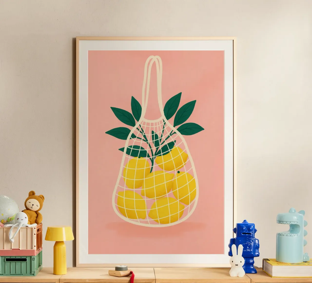 Rete di limoni poster da PurePeachStudio