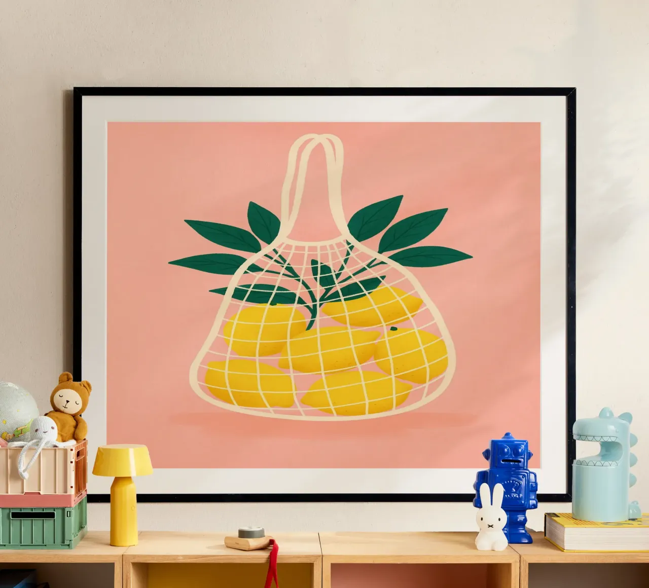 Rete di limoni poster da PurePeachStudio