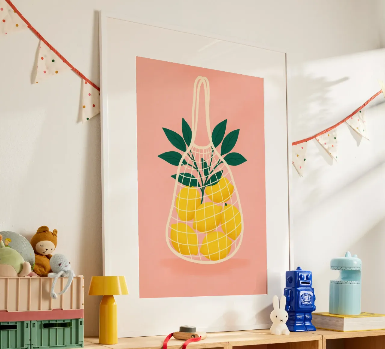 Rete di limoni poster da PurePeachStudio