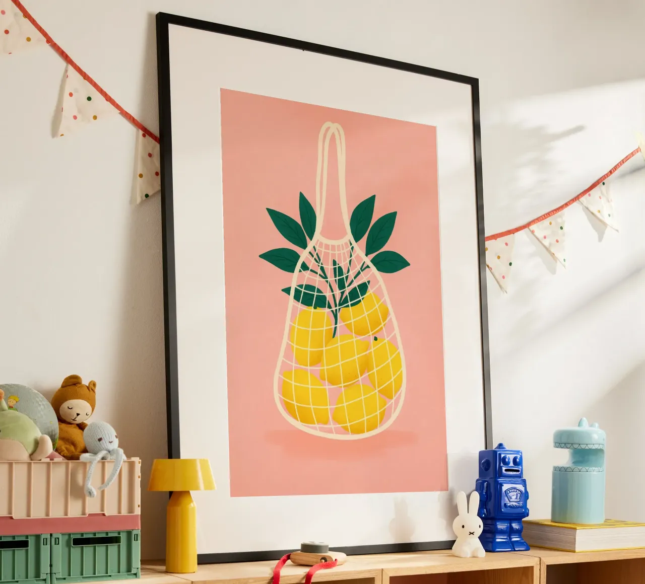 Rete di limoni poster da PurePeachStudio