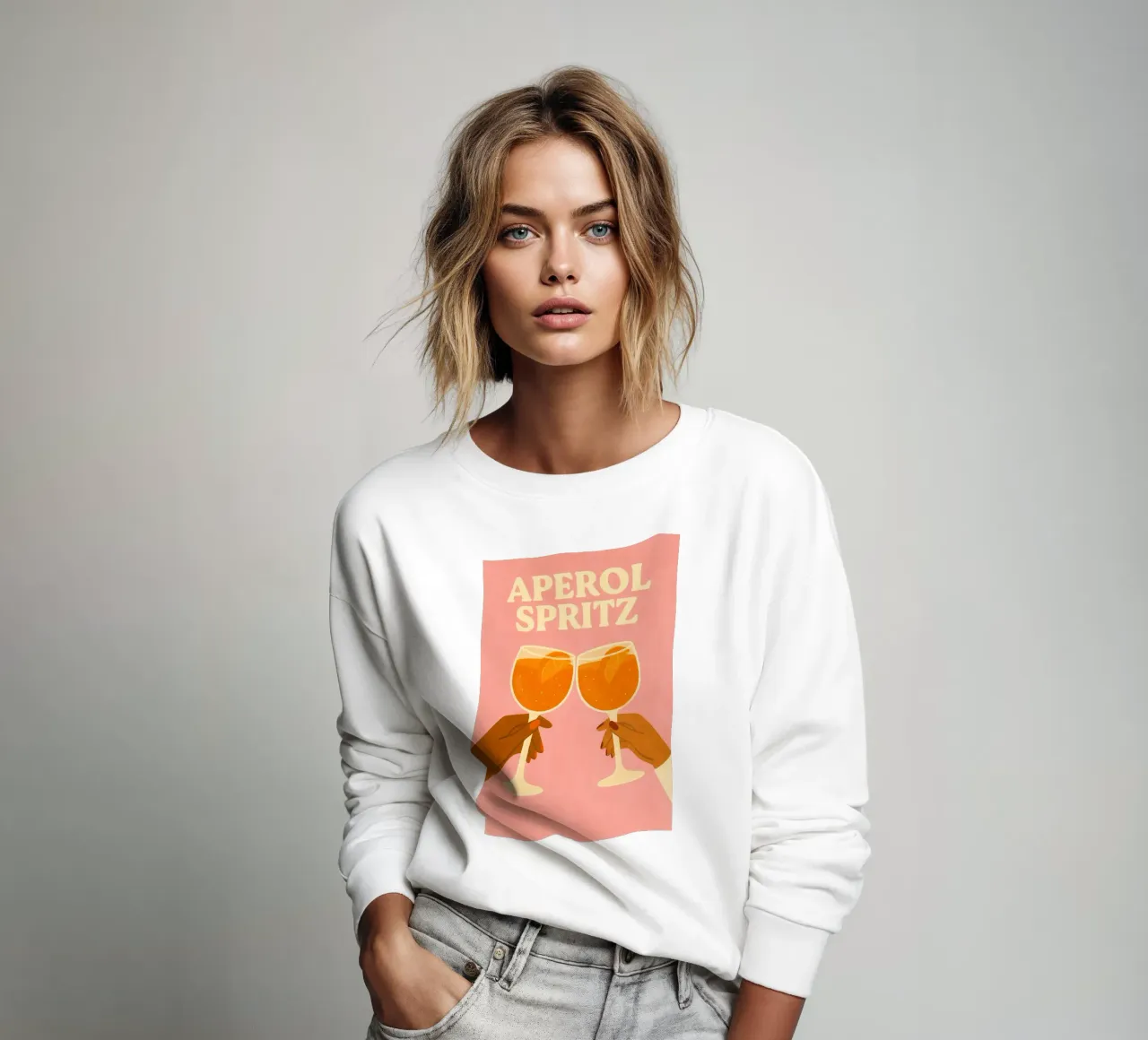 Aperol Duo felpa da PurePeachStudio