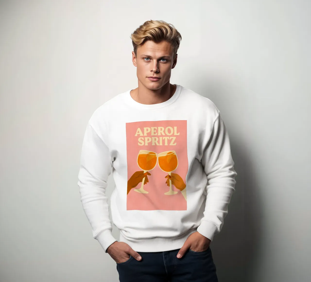 Aperol Duo felpa da PurePeachStudio