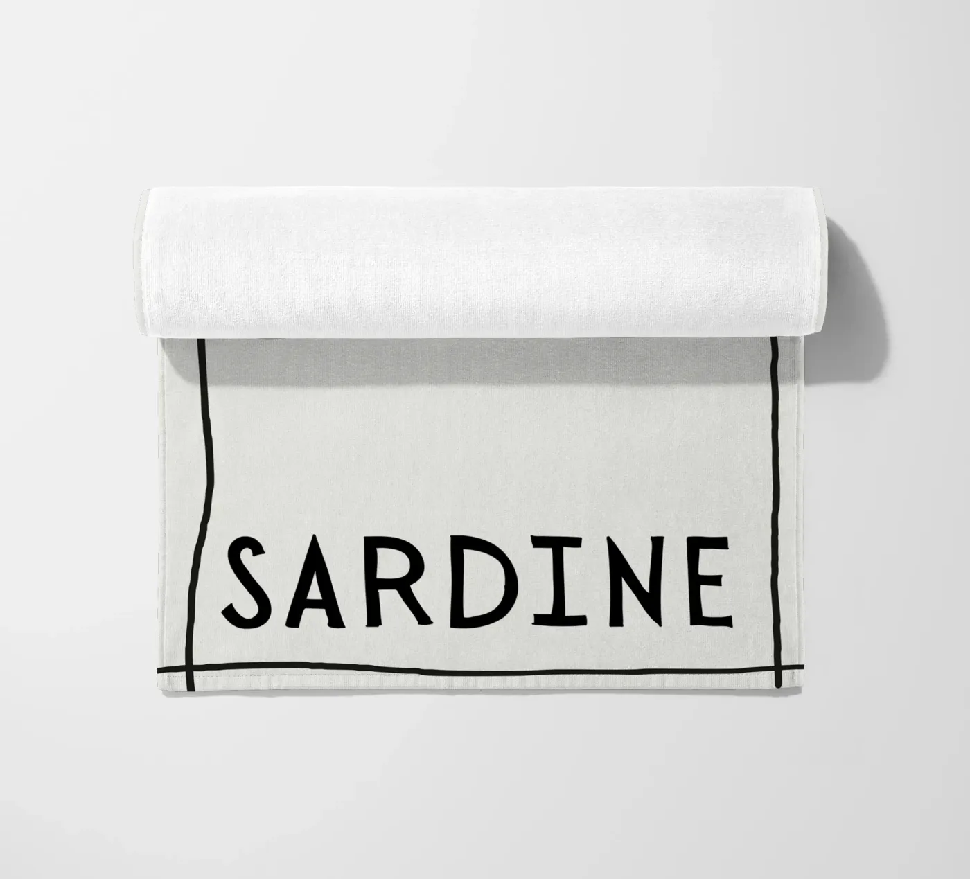 Sardine Falling telo mare da PurePeachStudio