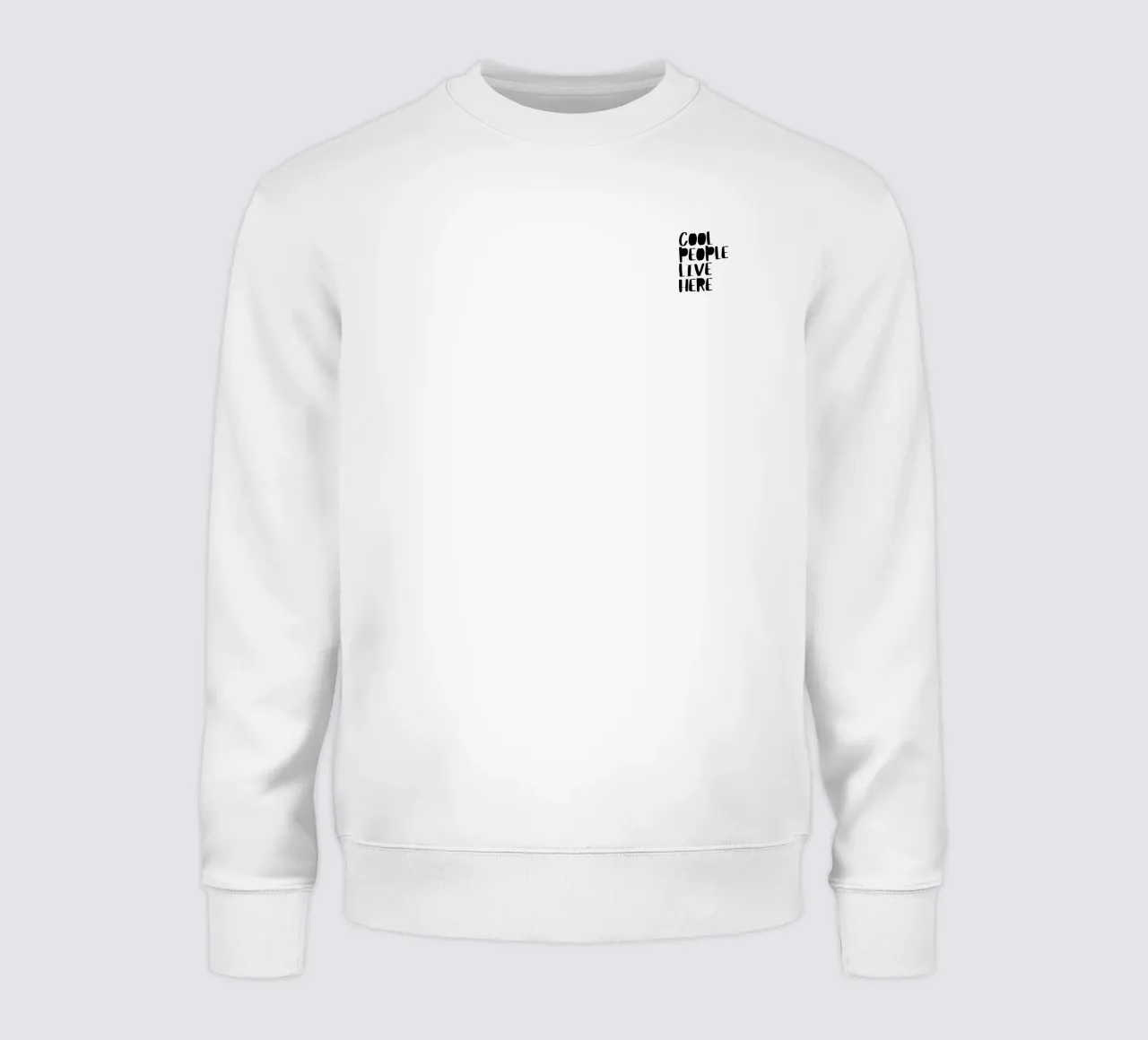 Qui vive gente in gamba felpa da PurePeachStudio