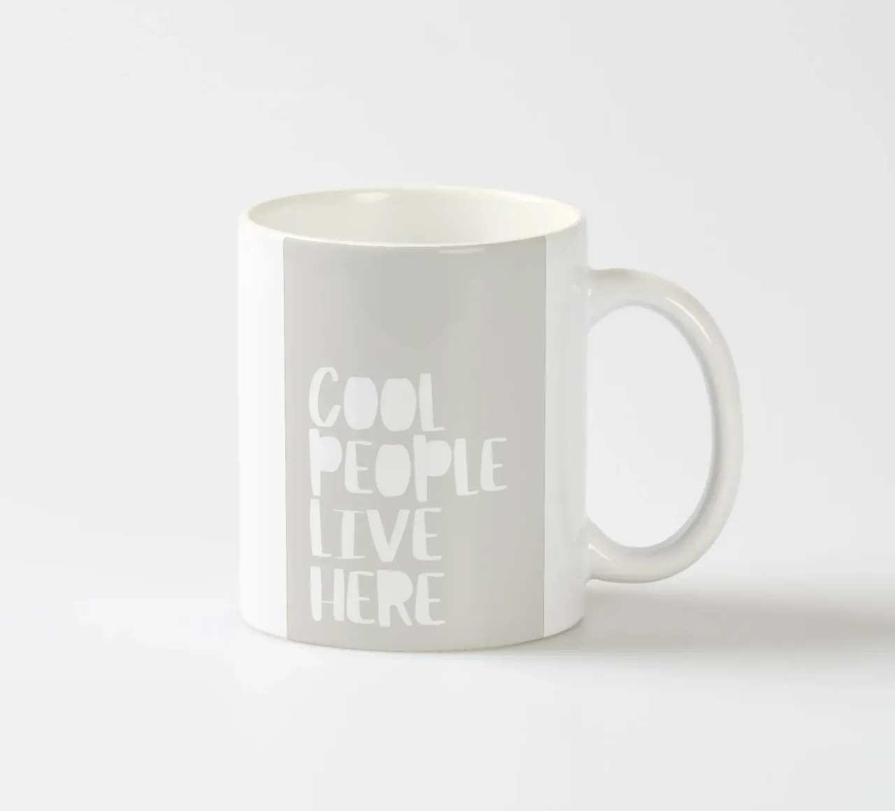 Qui vive gente in gamba tazza in ceramica da PurePeachStudio
