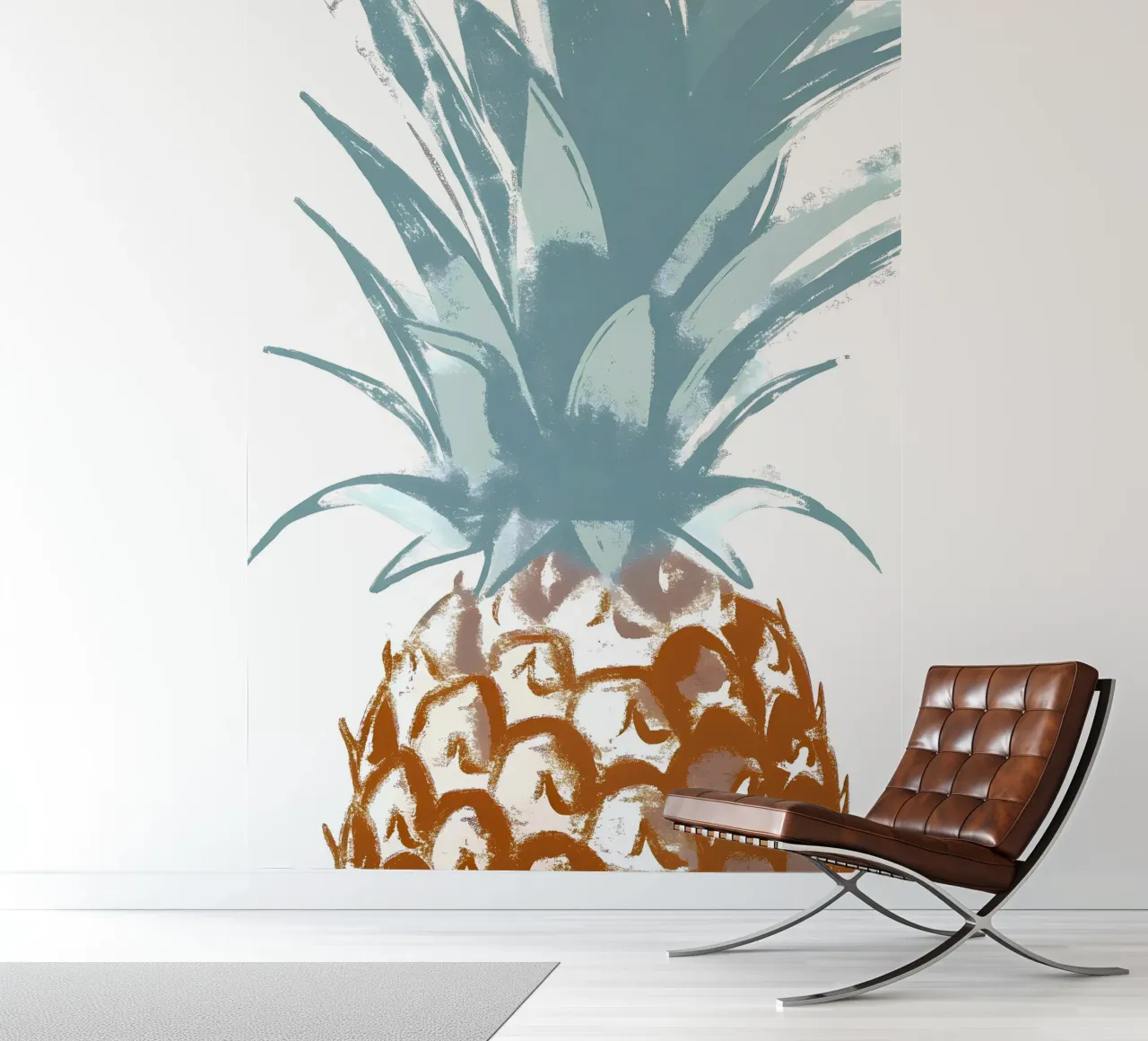 Ananas fotobehang van PREKETEWE