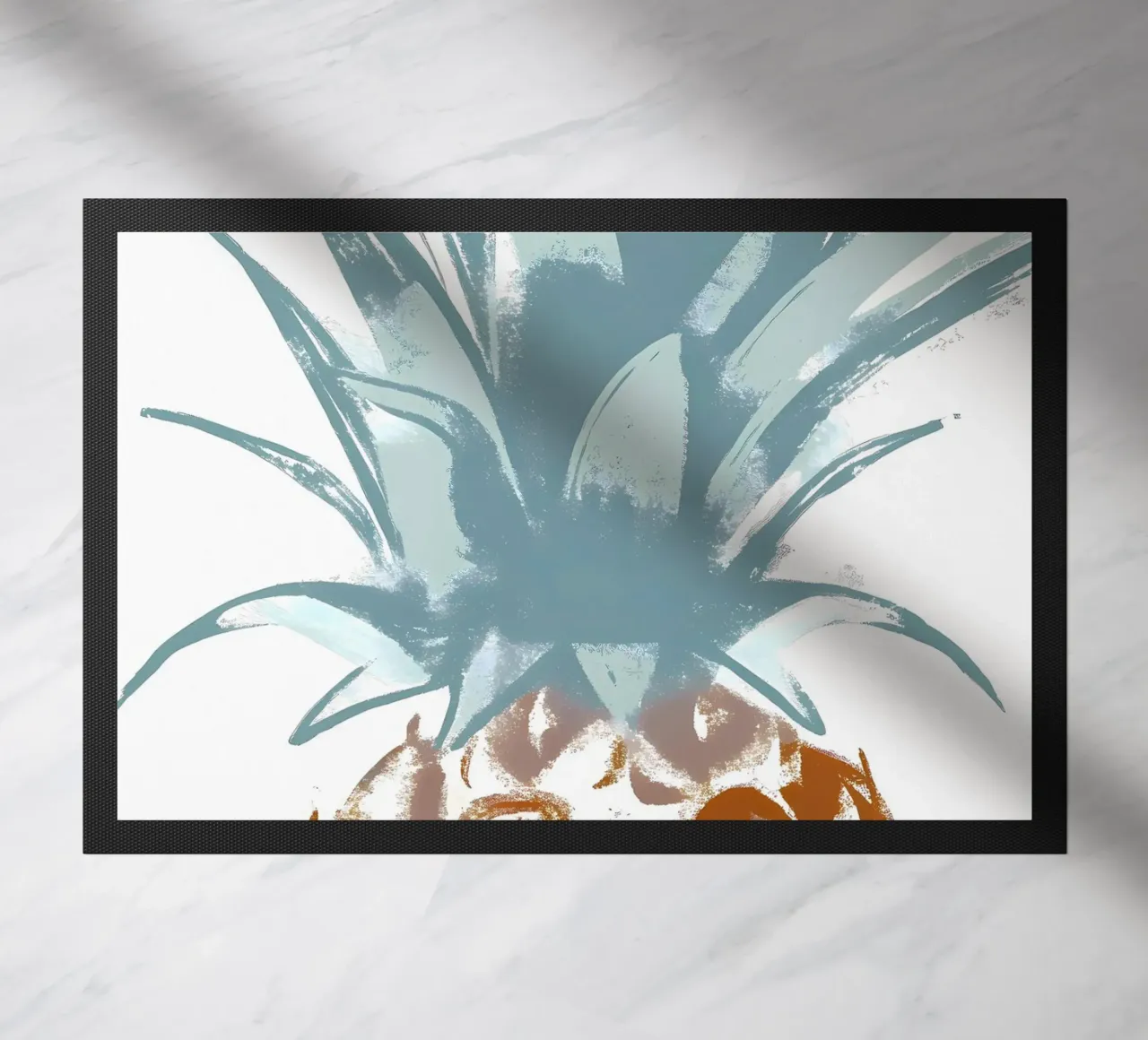 Pineapple doormat by PREKETEWE