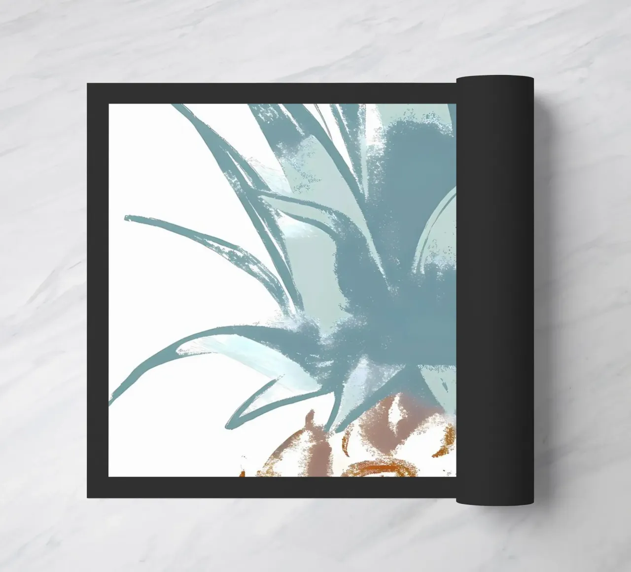 Pineapple doormat by PREKETEWE