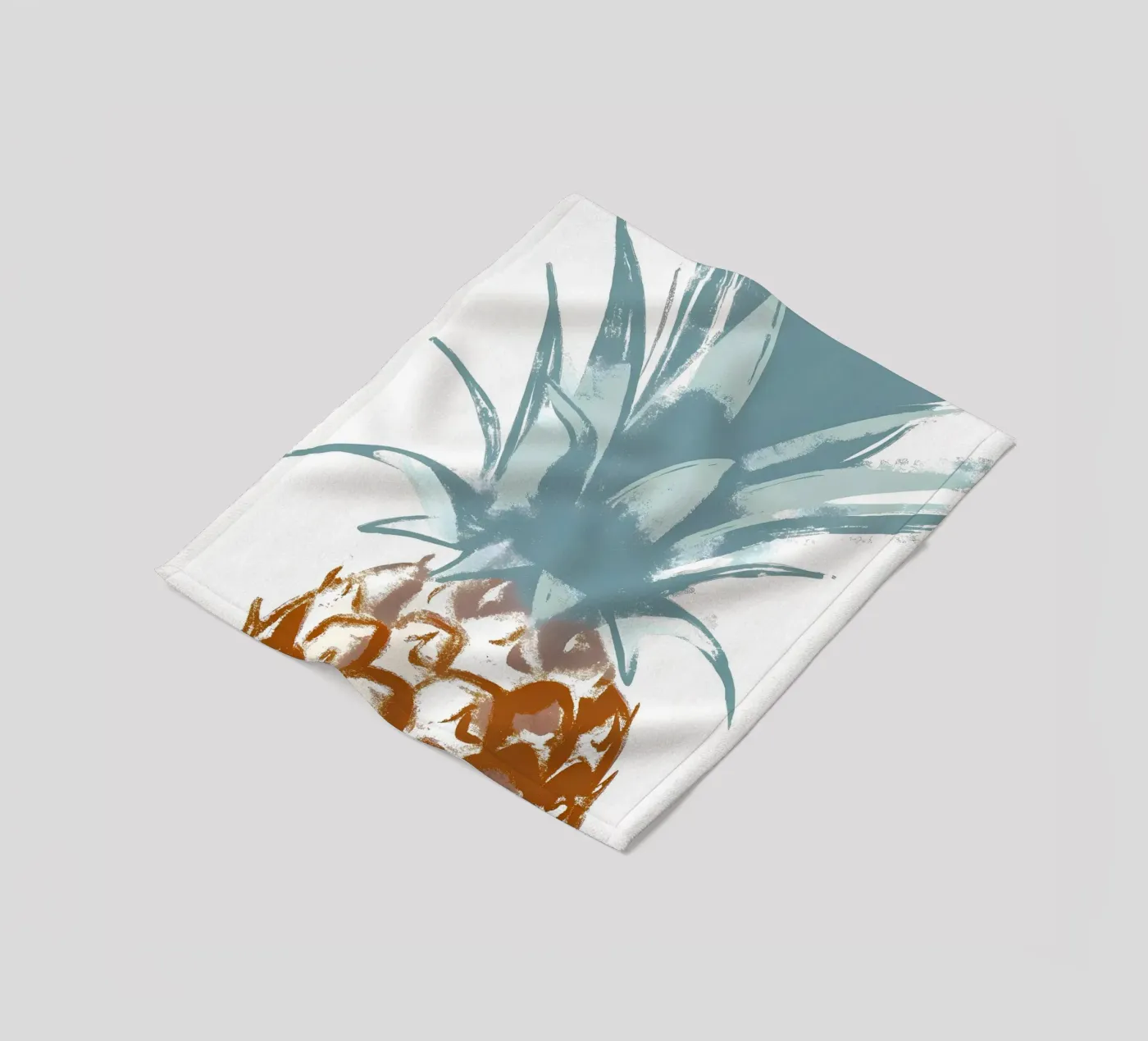 Ananas Fleecedecke von PREKETEWE