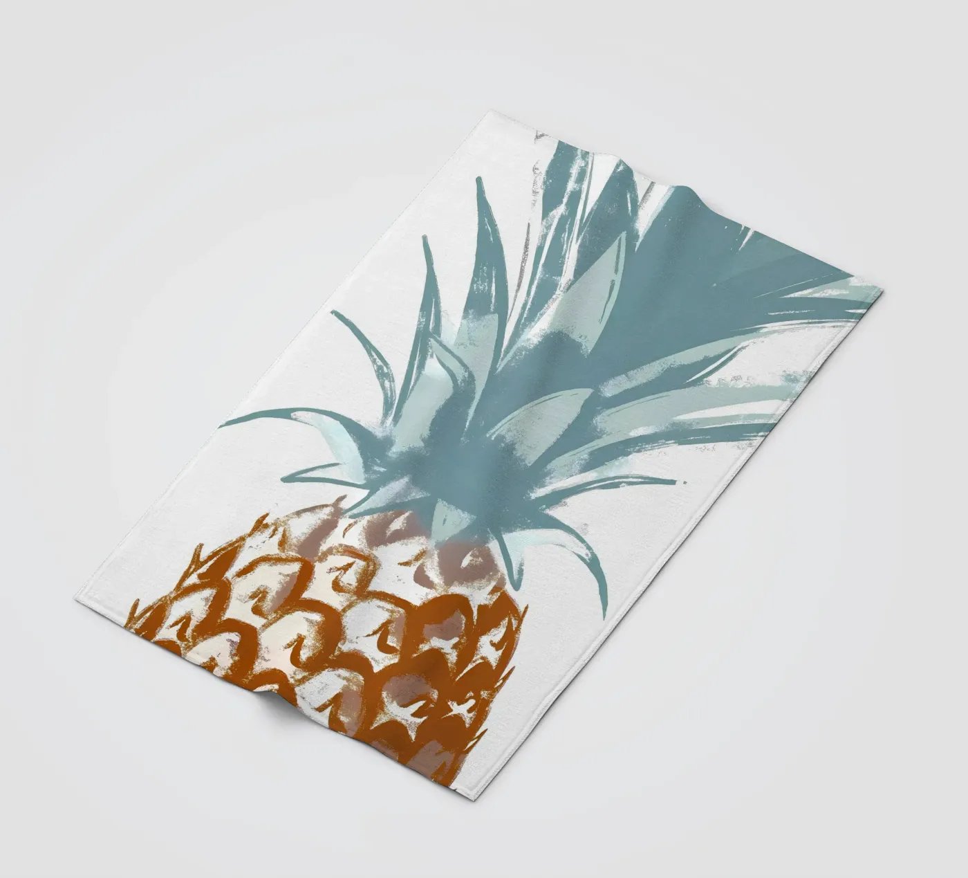 Ananas Fleecedecke von PREKETEWE