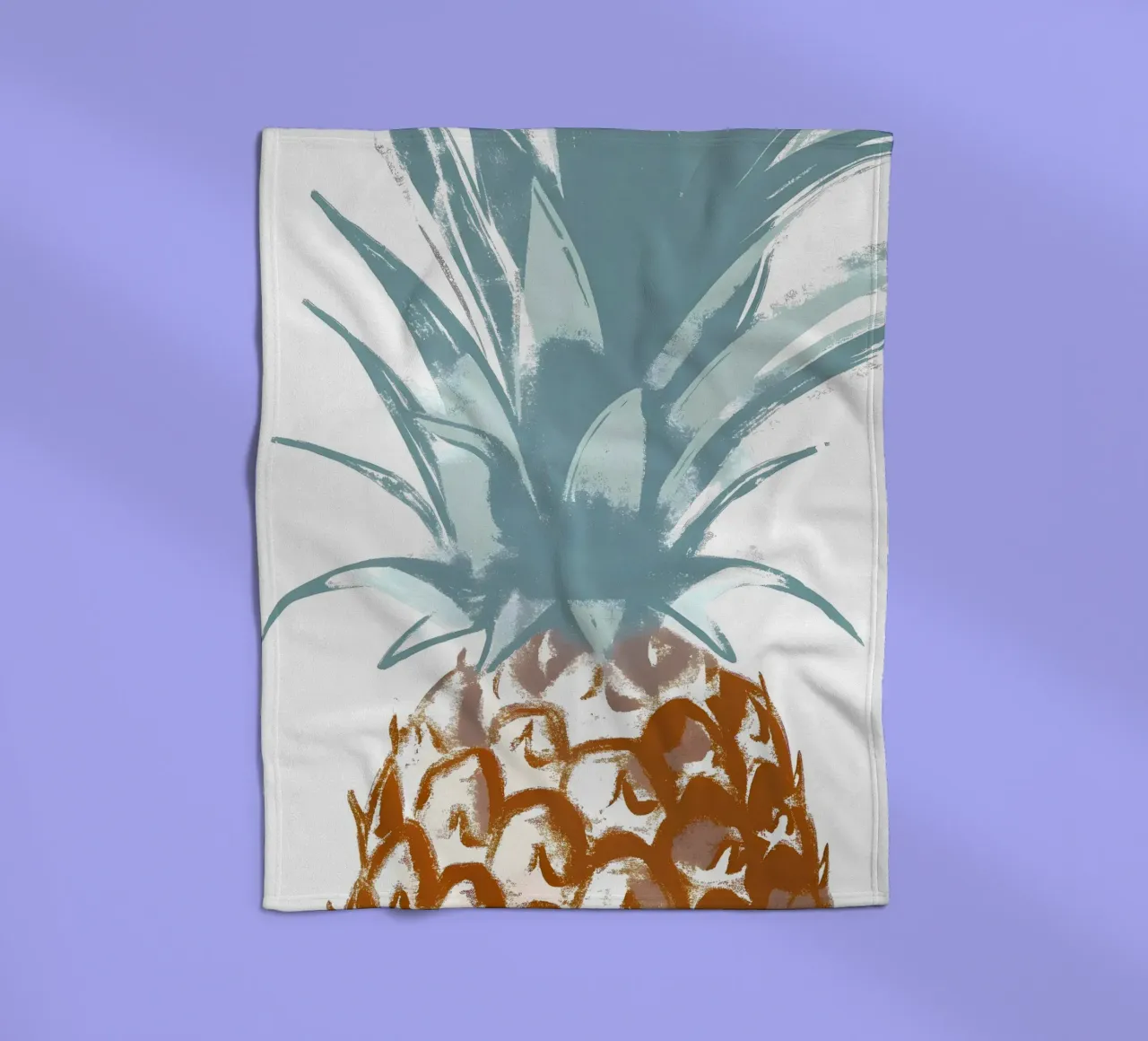 Pineapple Fleecedecke von PREKETEWE