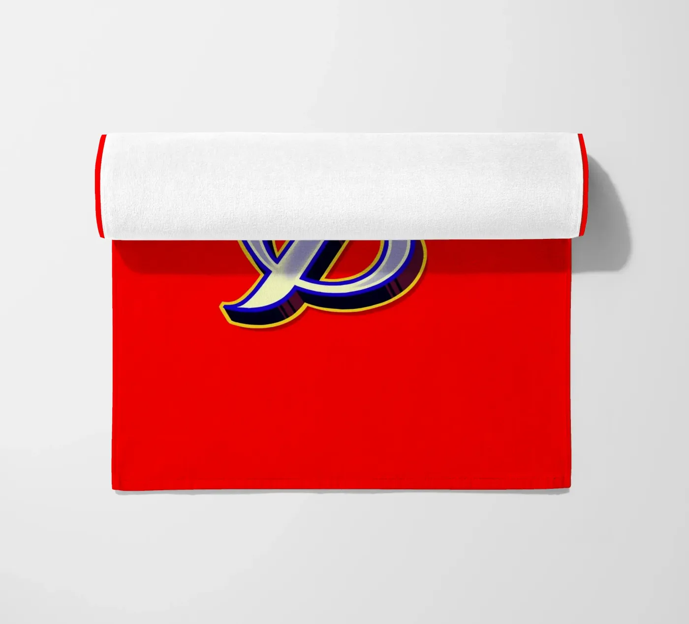 Lettera B telo mare da Glettering