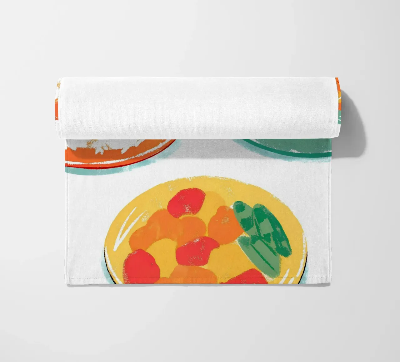 Tre piatti di cibo telo mare da PREKETEWE