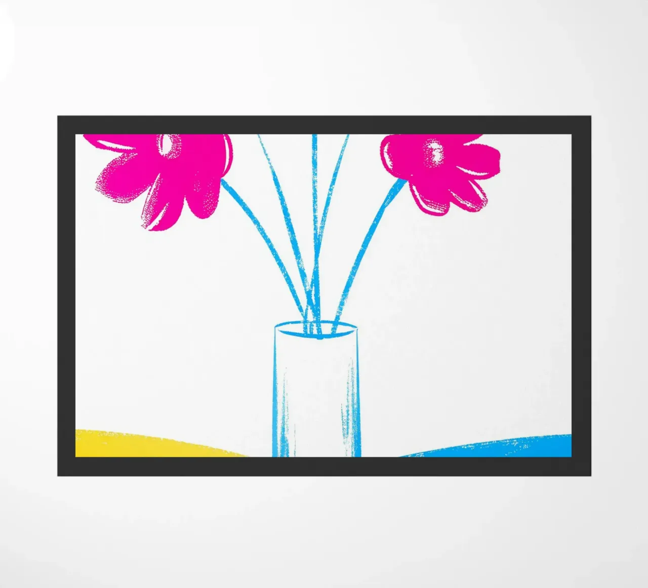 Vaso di fiori colorati zerbino da PREKETEWE