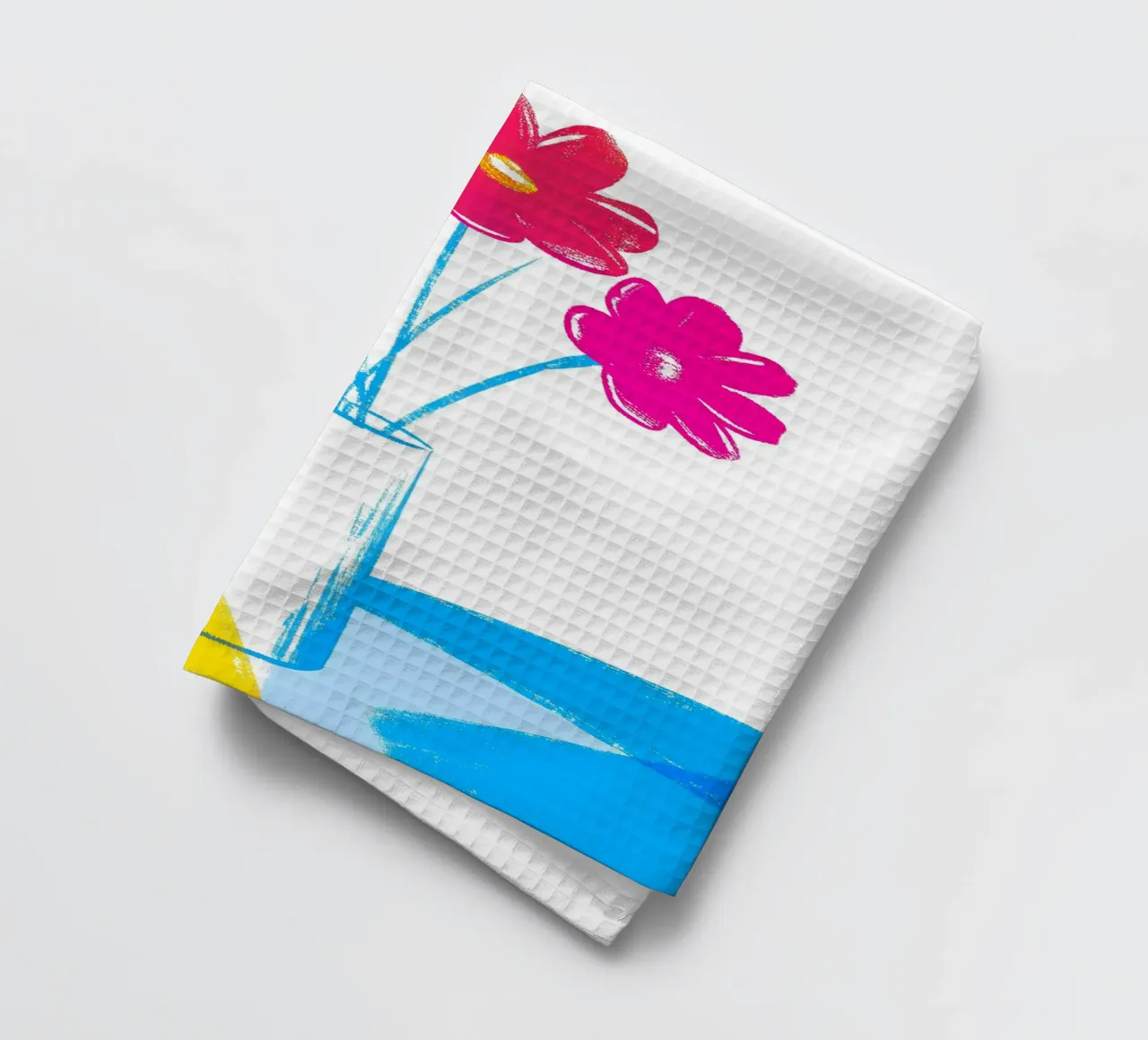 Vase à fleurs coloré torchon de PREKETEWE