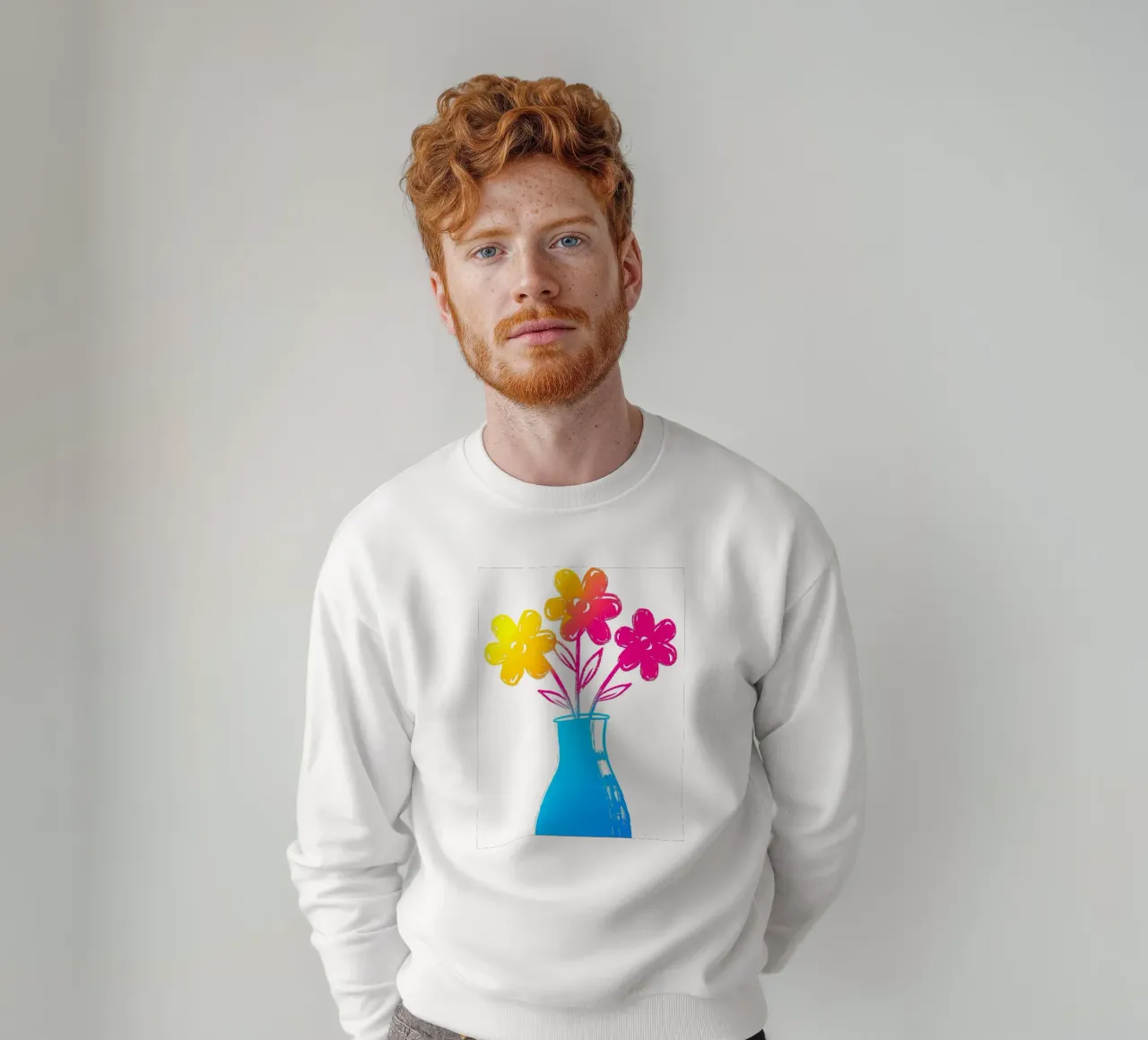Vaso di fiori colorati felpa da PREKETEWE